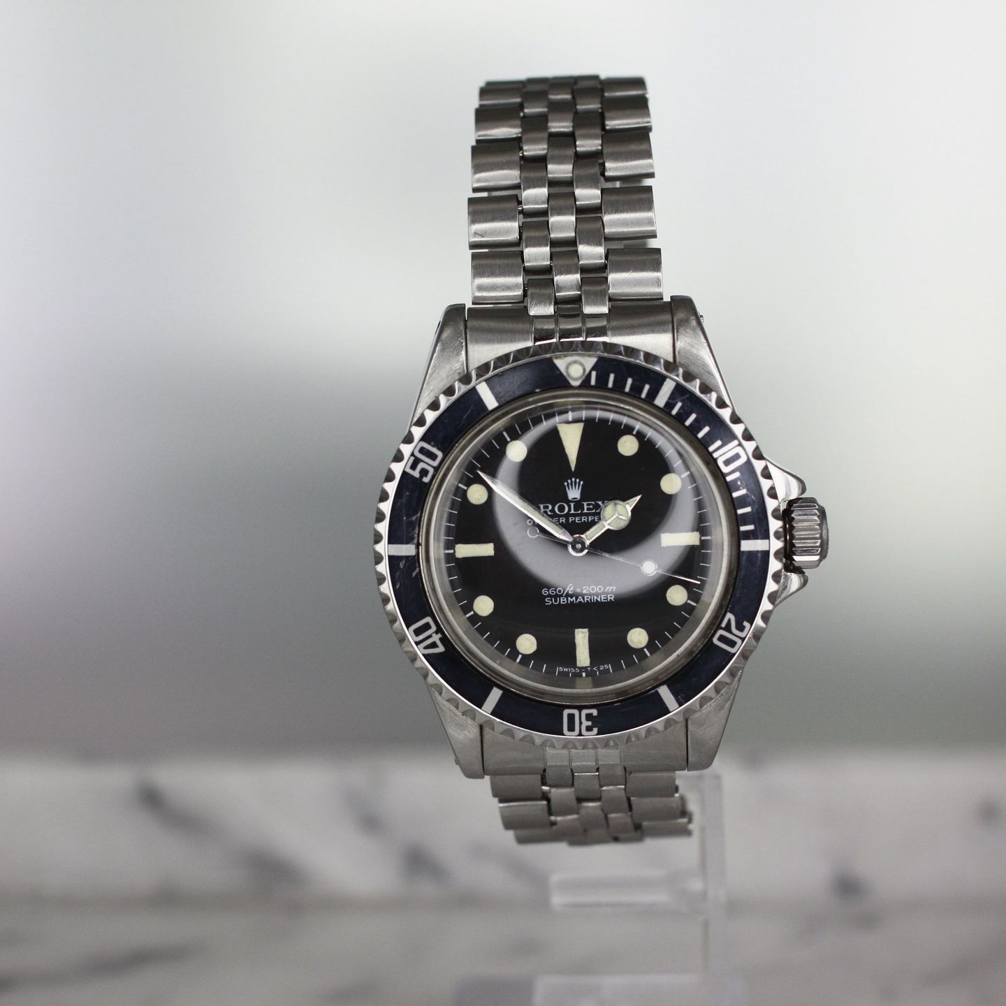 Rolex Submariner No Date 5513 (1970) - Zwart wijzerplaat 40mm Staal (6/8)