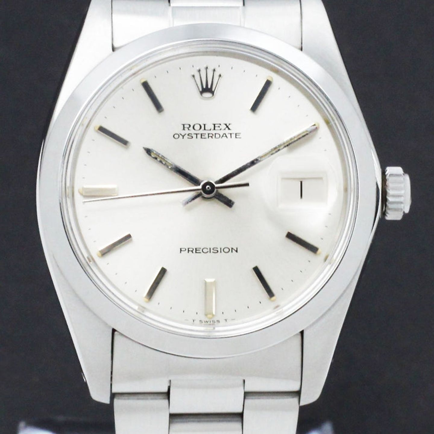 Rolex Oyster Precision 6694 (1978) - Silver dial 34 mm Steel case (1/7)