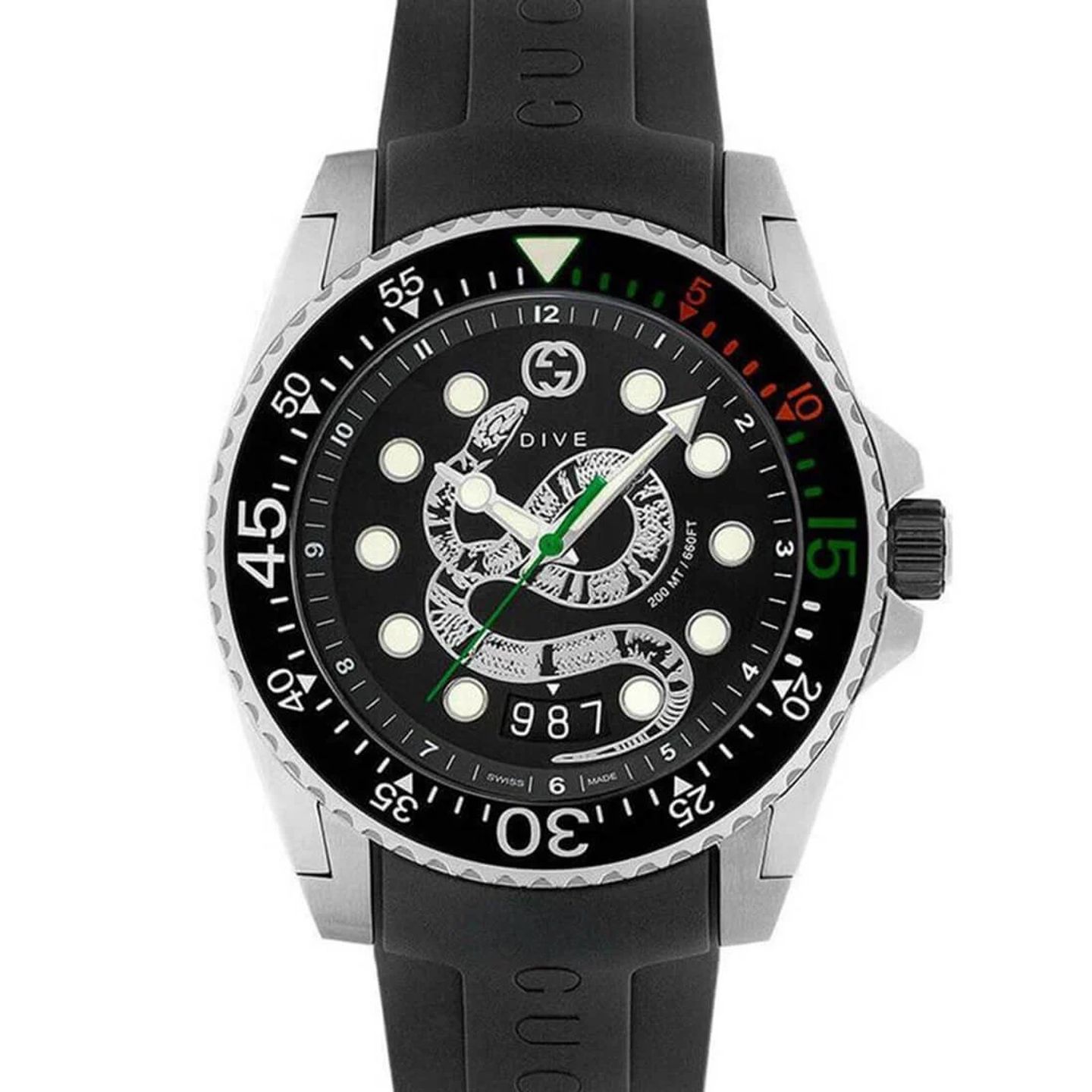 Gucci G-Timeless YA136217 (2023) - Black dial 45 mm Steel case (1/3)
