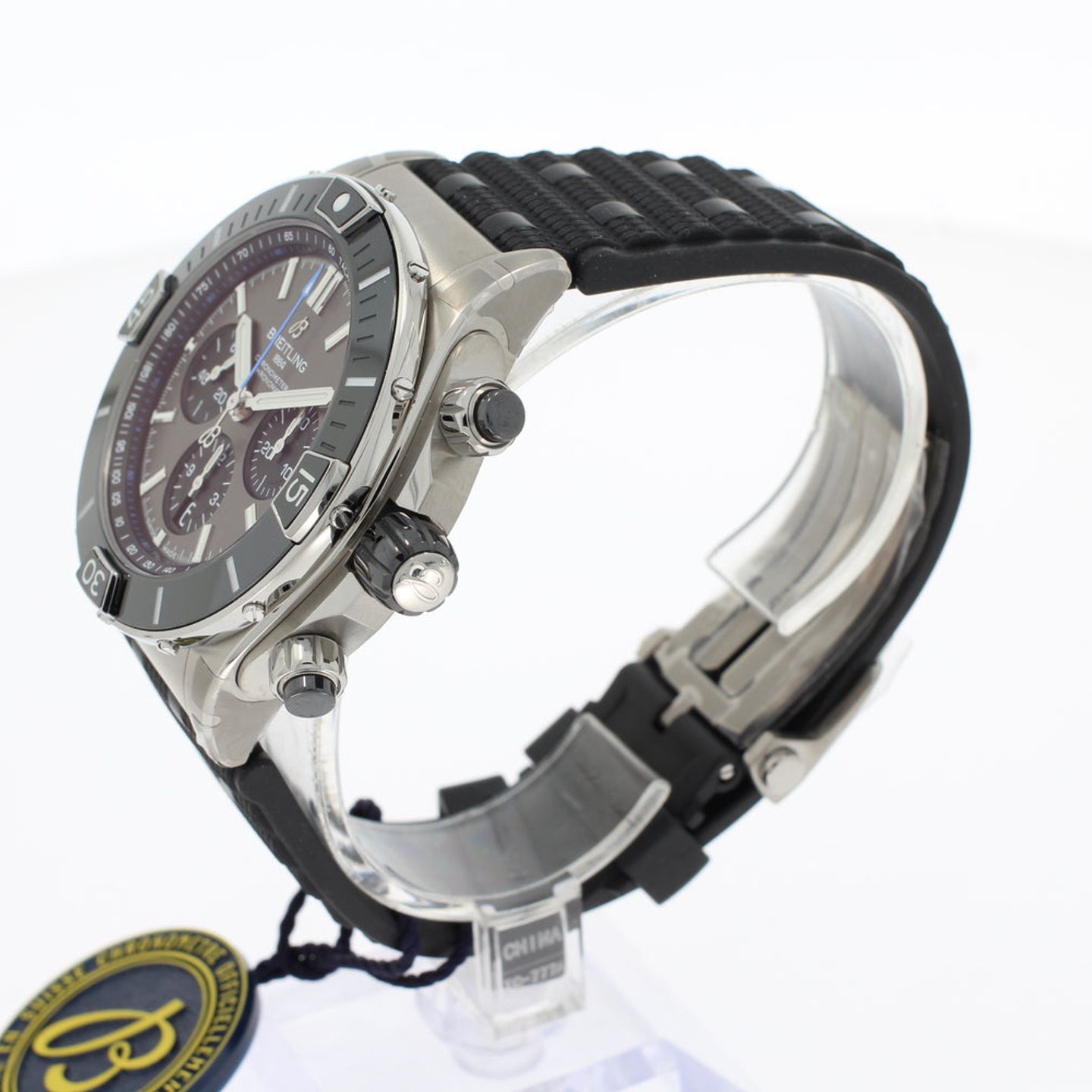 Breitling Super Chronomat EB0136251M1S1 (2026) - Grijs wijzerplaat 44mm Titanium (3/5)