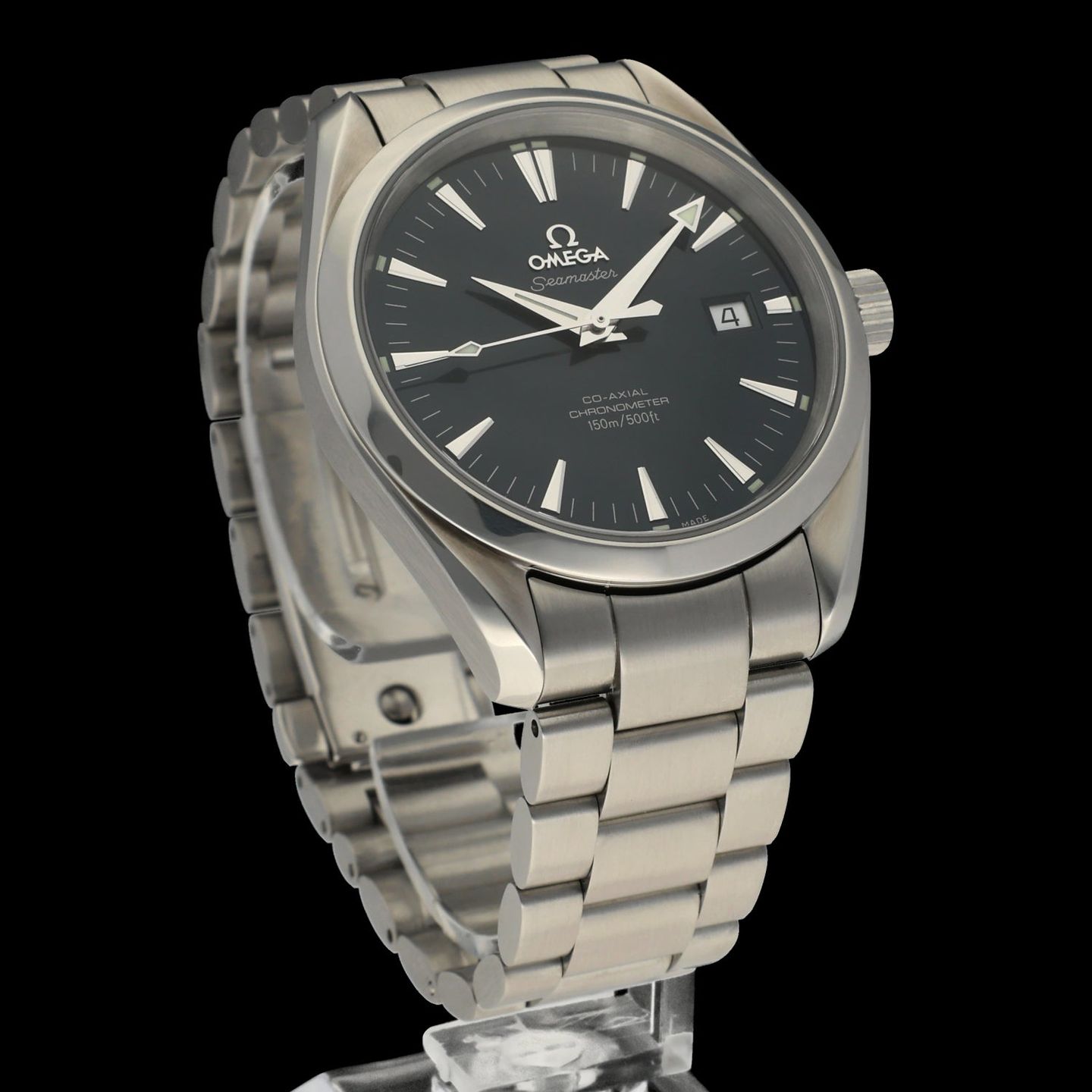 Omega Seamaster Aqua Terra 2503.80.00 (2005) - Blue dial 39 mm Steel case (4/8)