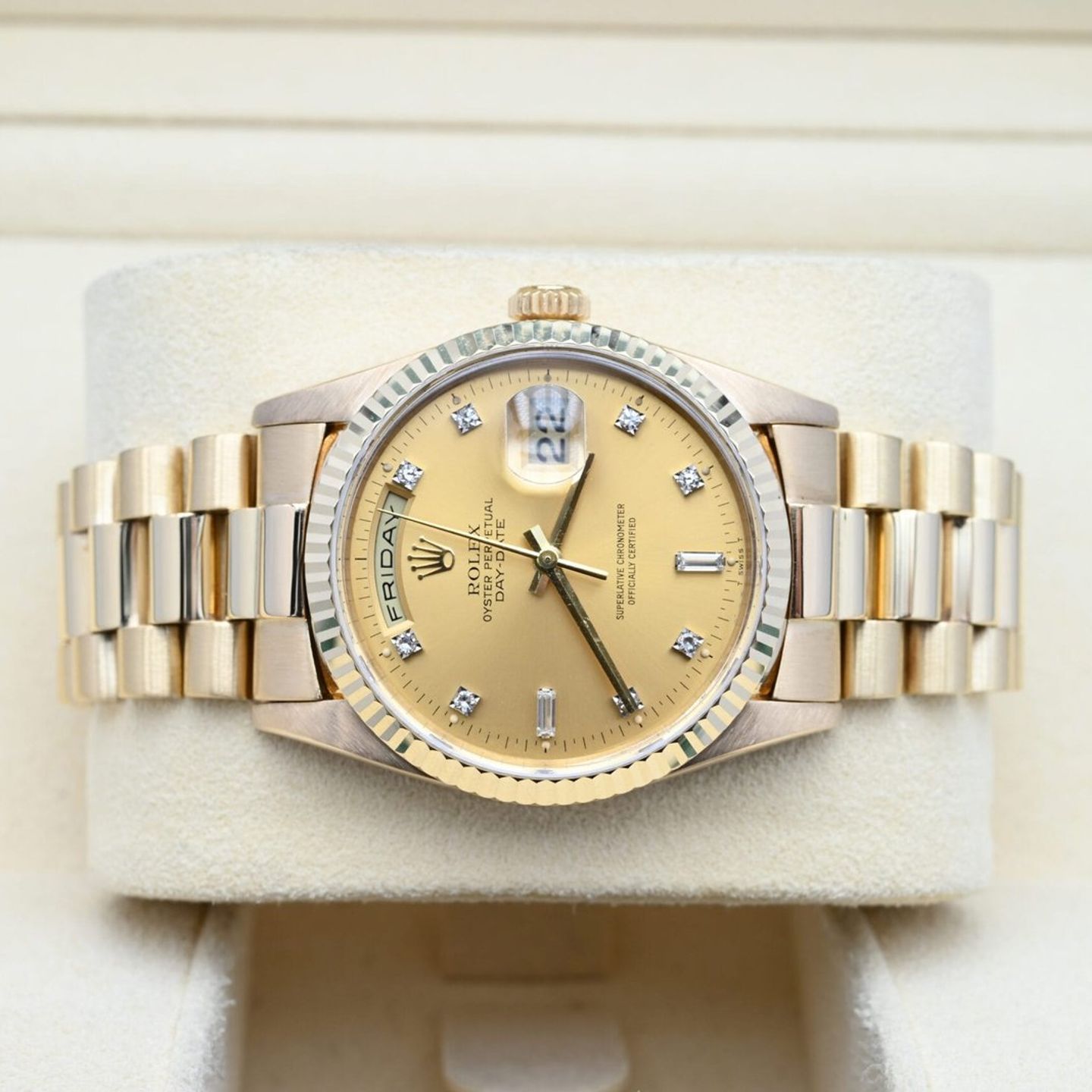 Rolex Day-Date 36 18238 (1997) - 36mm Geelgoud (5/7)