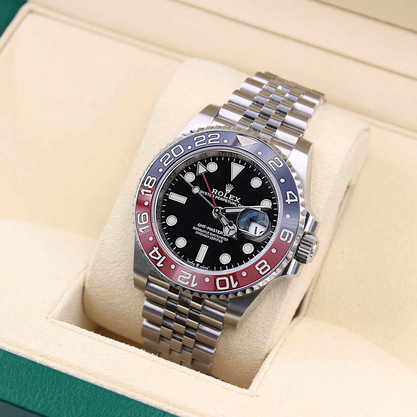 Rolex GMT-Master II 126710BLRO (2022) - Zwart wijzerplaat 40mm Staal (2/6)