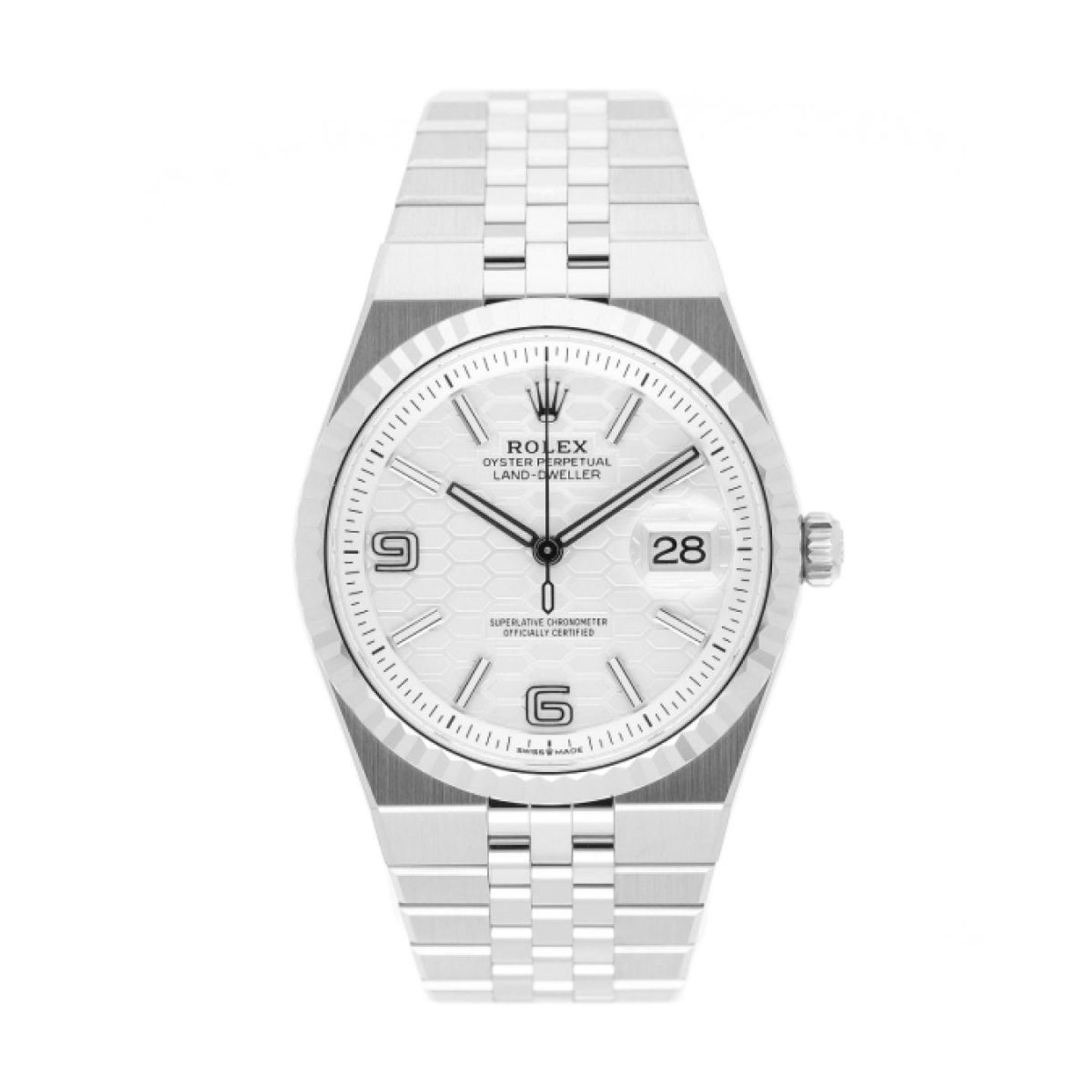Rolex Land-Dweller 36 127234 (2026) - White dial 36 mm Steel case (1/5)