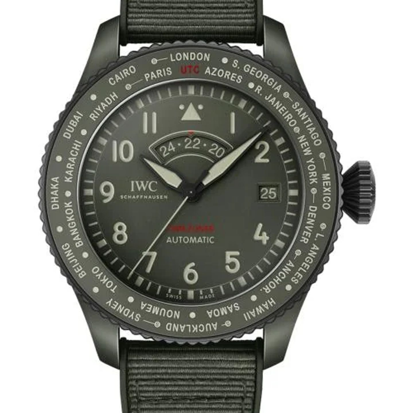 IWC Pilot IW395601 (2026) - Green dial 46 mm Ceramic case (1/1)
