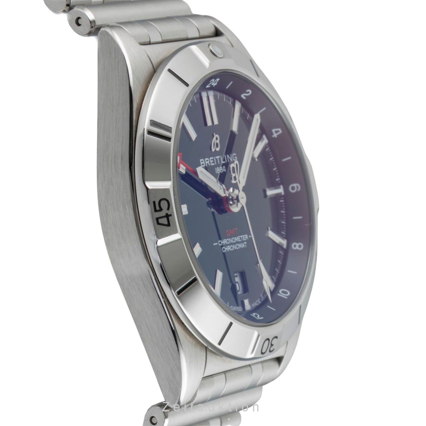 Breitling Chronomat GMT A32398 (Unknown (random serial)) - Black dial 40 mm Steel case (6/8)