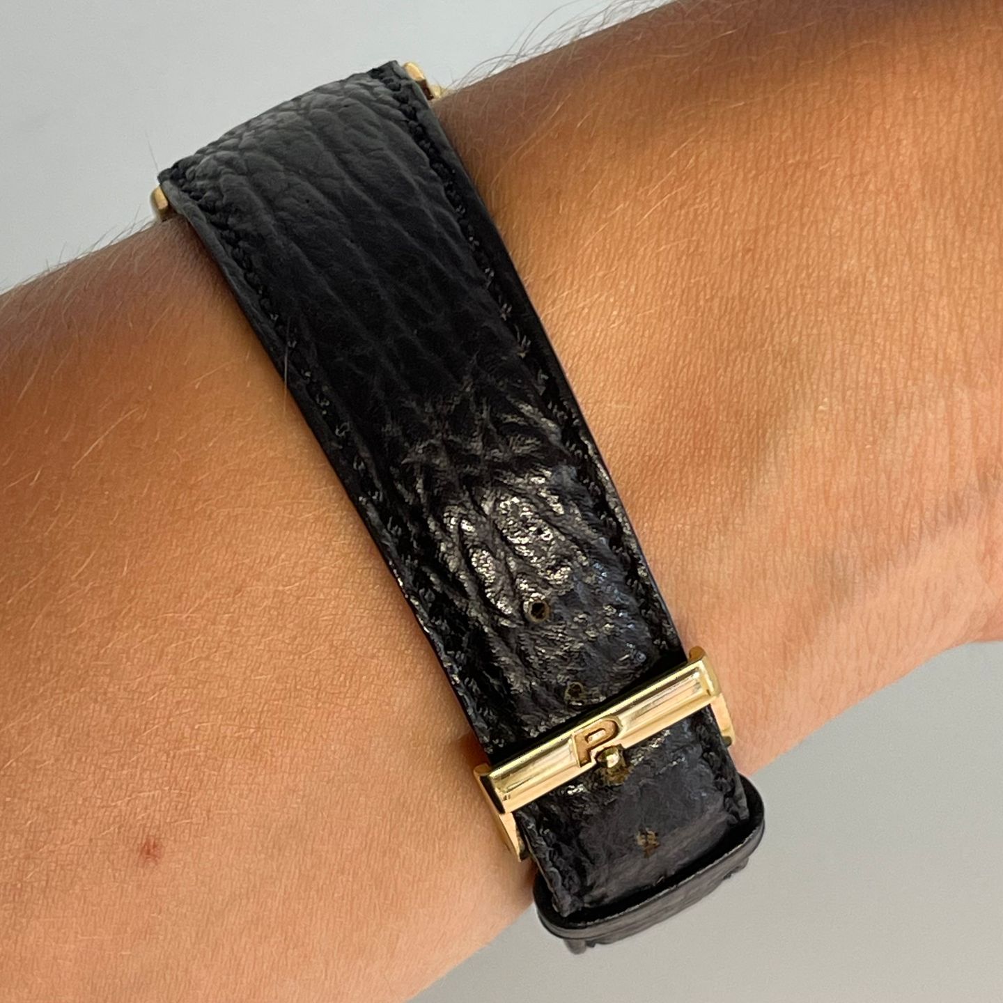 Piaget Vintage 7702 (Onbekend (willekeurig serienummer)) - Champagne wijzerplaat 40mm Geelgoud (2/8)