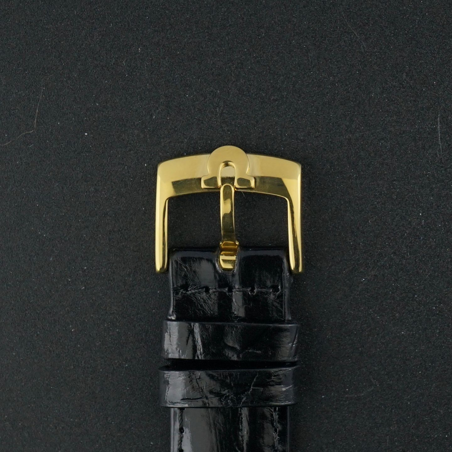 Omega Seamaster 166.020 (1965) - White dial 34 mm Yellow Gold case (8/8)