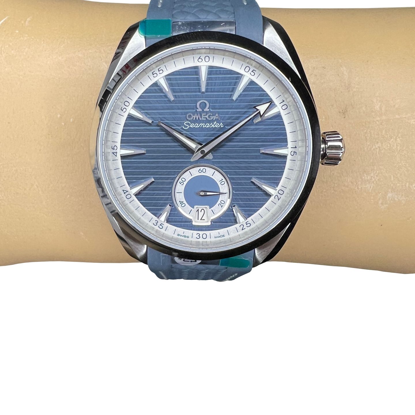 Omega Seamaster Aqua Terra 220.12.41.21.03.005 (2024) - Blauw wijzerplaat 41mm Staal (1/8)