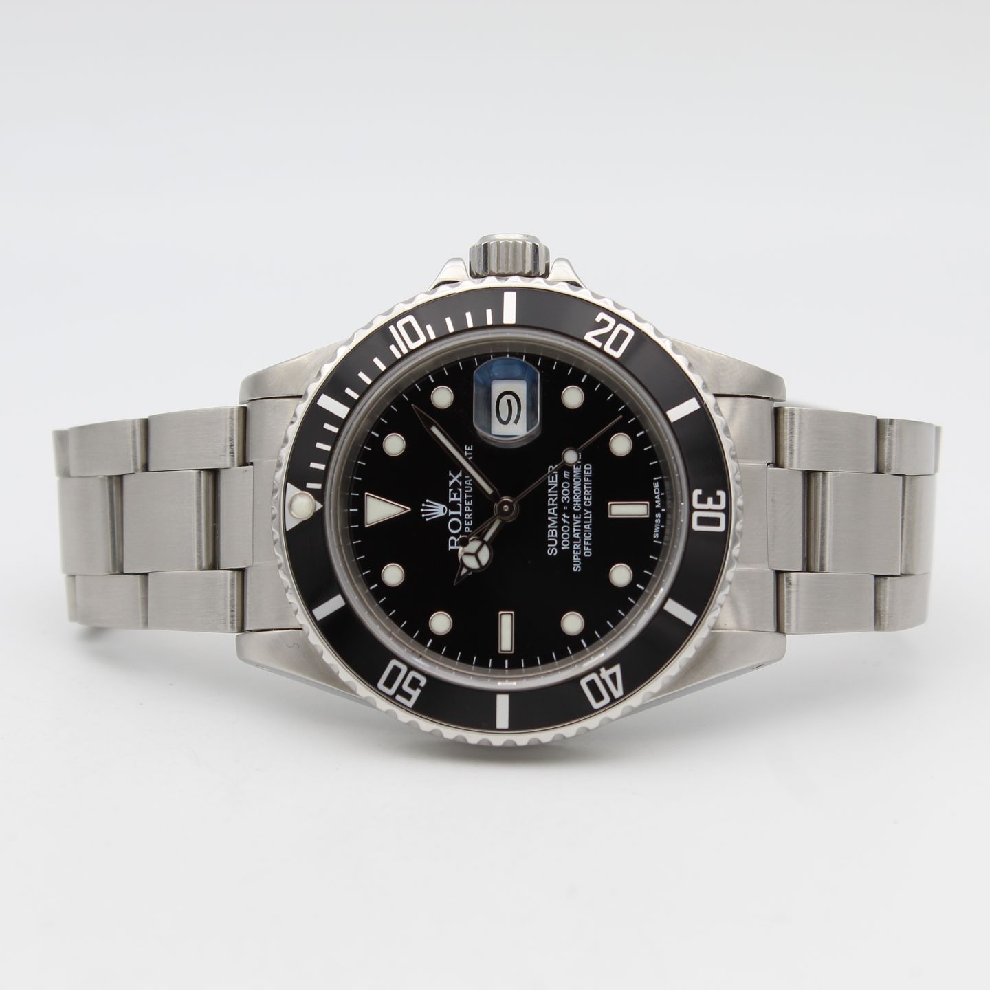 Rolex Submariner Date 16800 (1983) - Zwart wijzerplaat 40mm Staal (4/8)