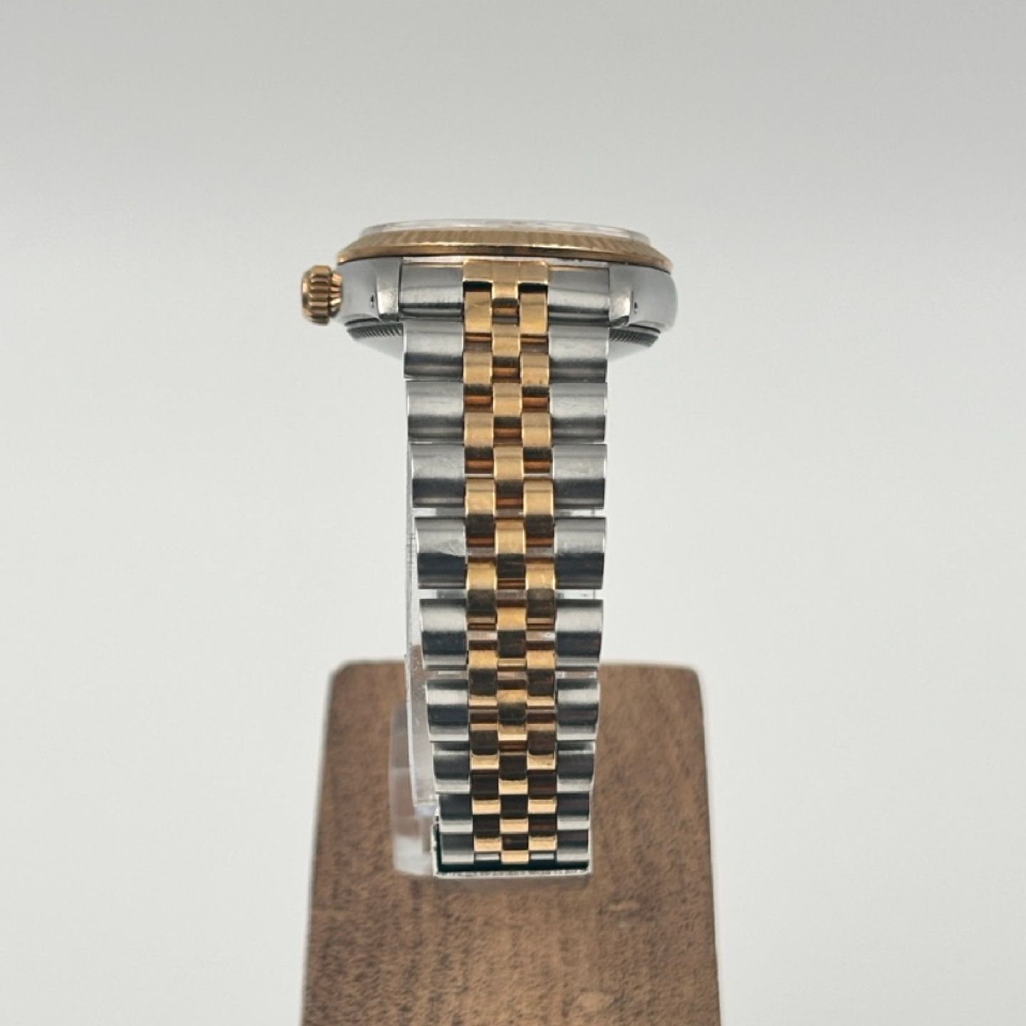 Rolex Datejust 31 68273 (1985) - Champagne dial 31 mm Gold/Steel case (5/8)