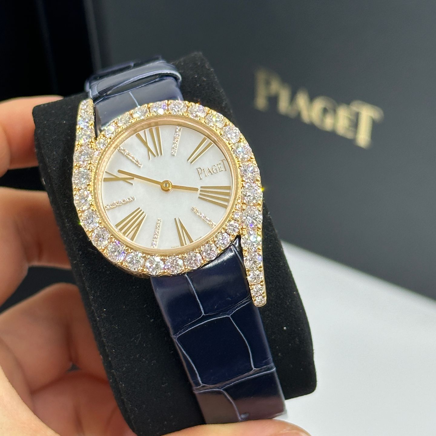 Piaget Limelight G0A47181 (2024) - Parelmoer wijzerplaat Onbekend Roségoud (4/8)