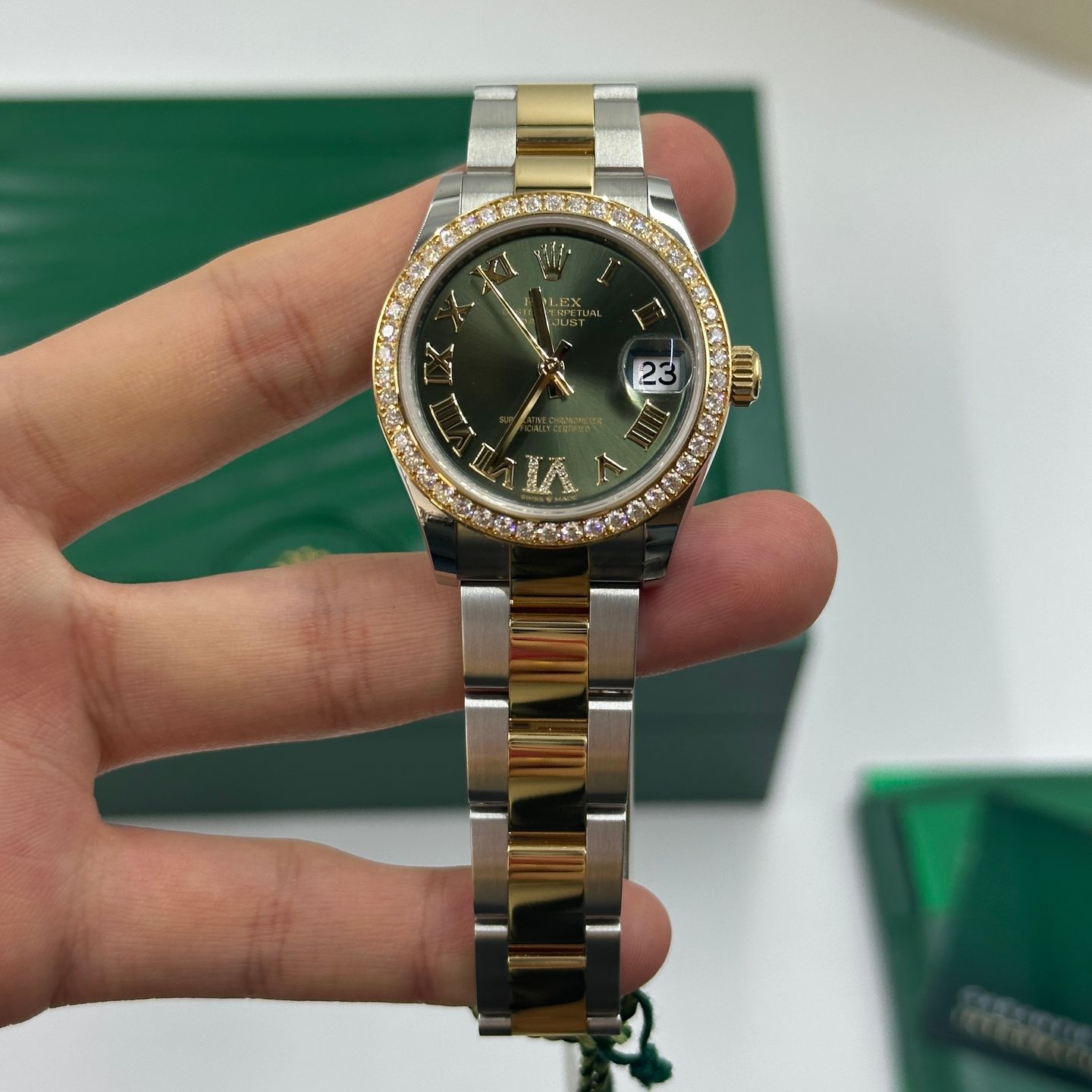 Rolex Datejust 31 278383RBR (2025) - Onbekend wijzerplaat 31mm Goud/Staal (6/8)