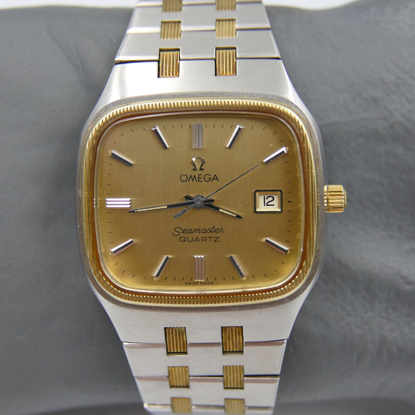 Omega Vintage 70s vintage Seamaster quartz cal. 1342 ref. 196.0135 / 396.0874 royal oak - (3/8)