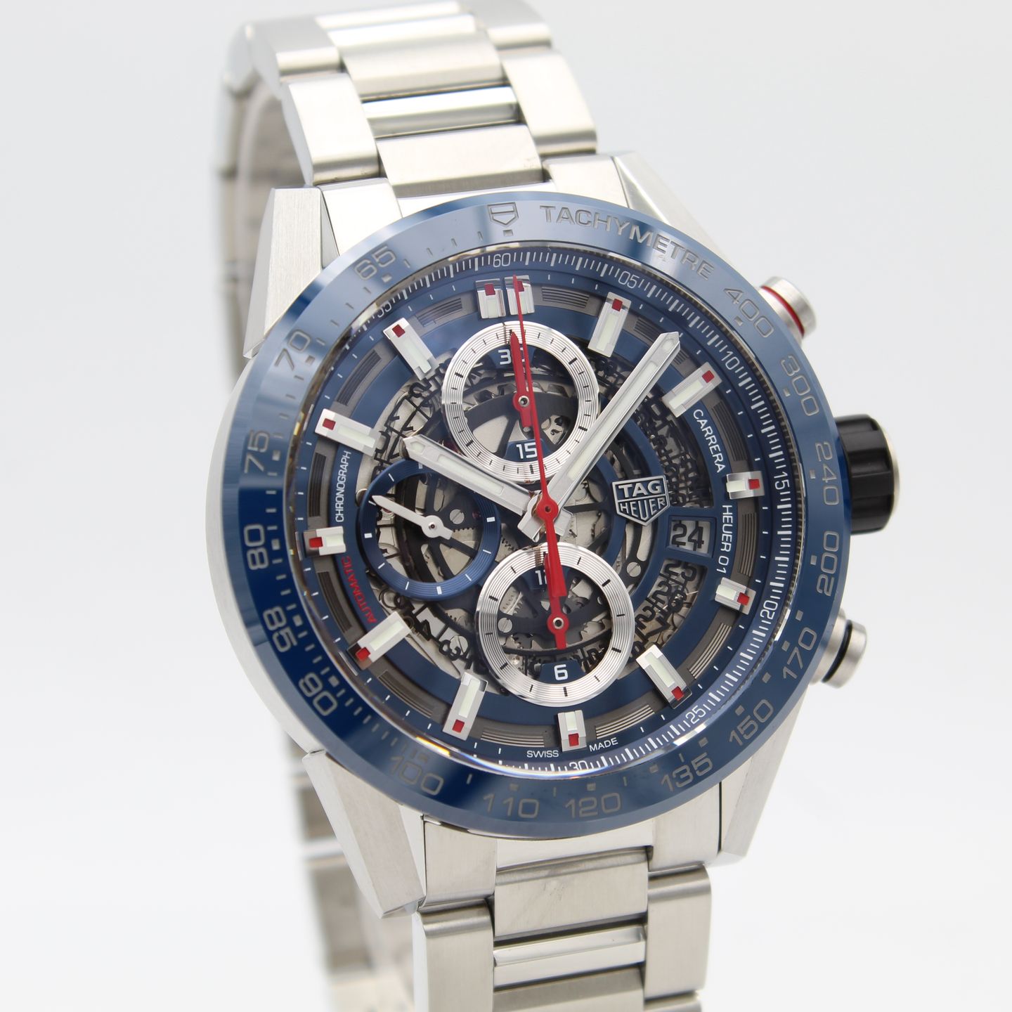 TAG Heuer Carrera Calibre HEUER 01 CAR201T.BA0766 - (2/8)