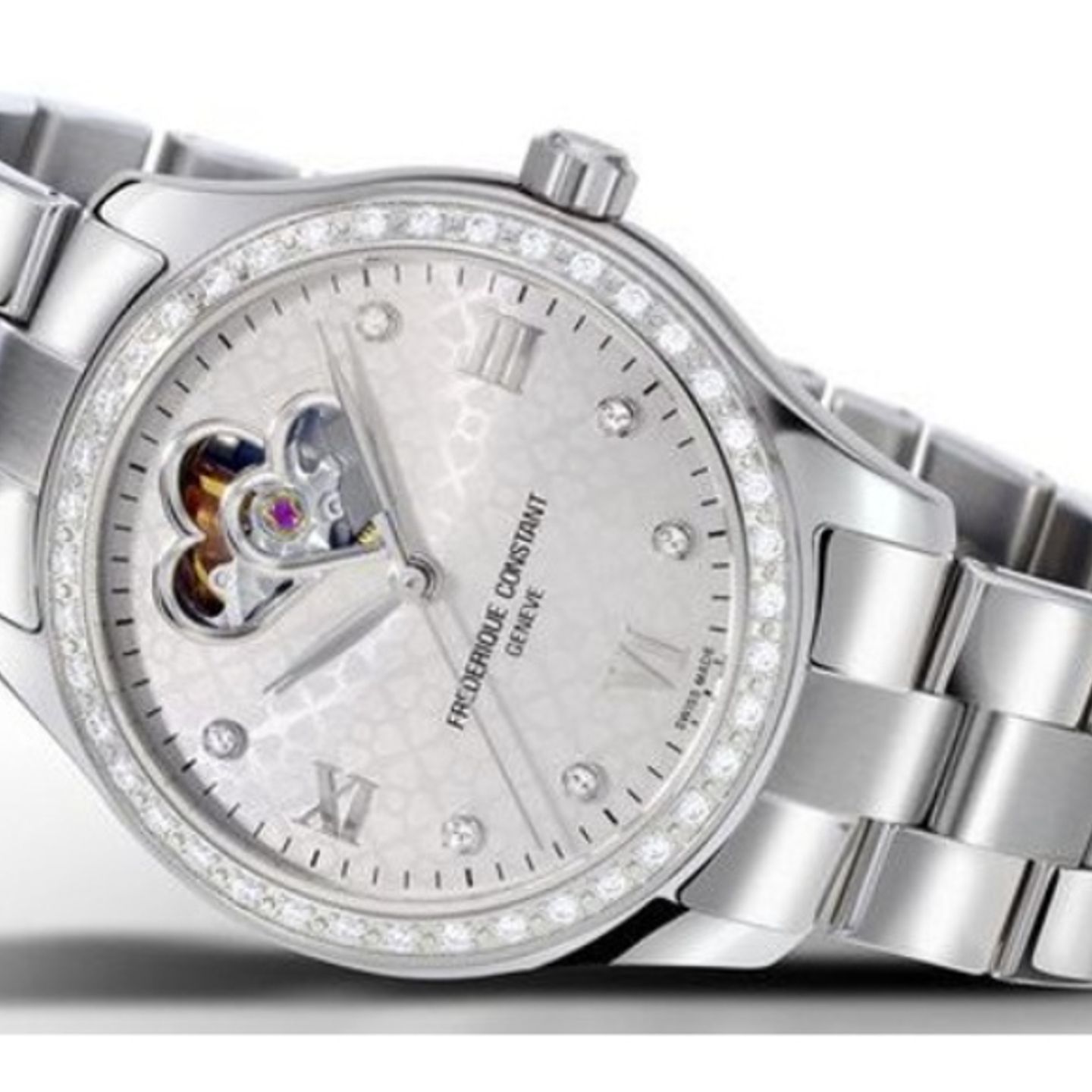 Frederique Constant Ladies Automatic Heart Beat FC-310WDHB3BD6B - (2/5)