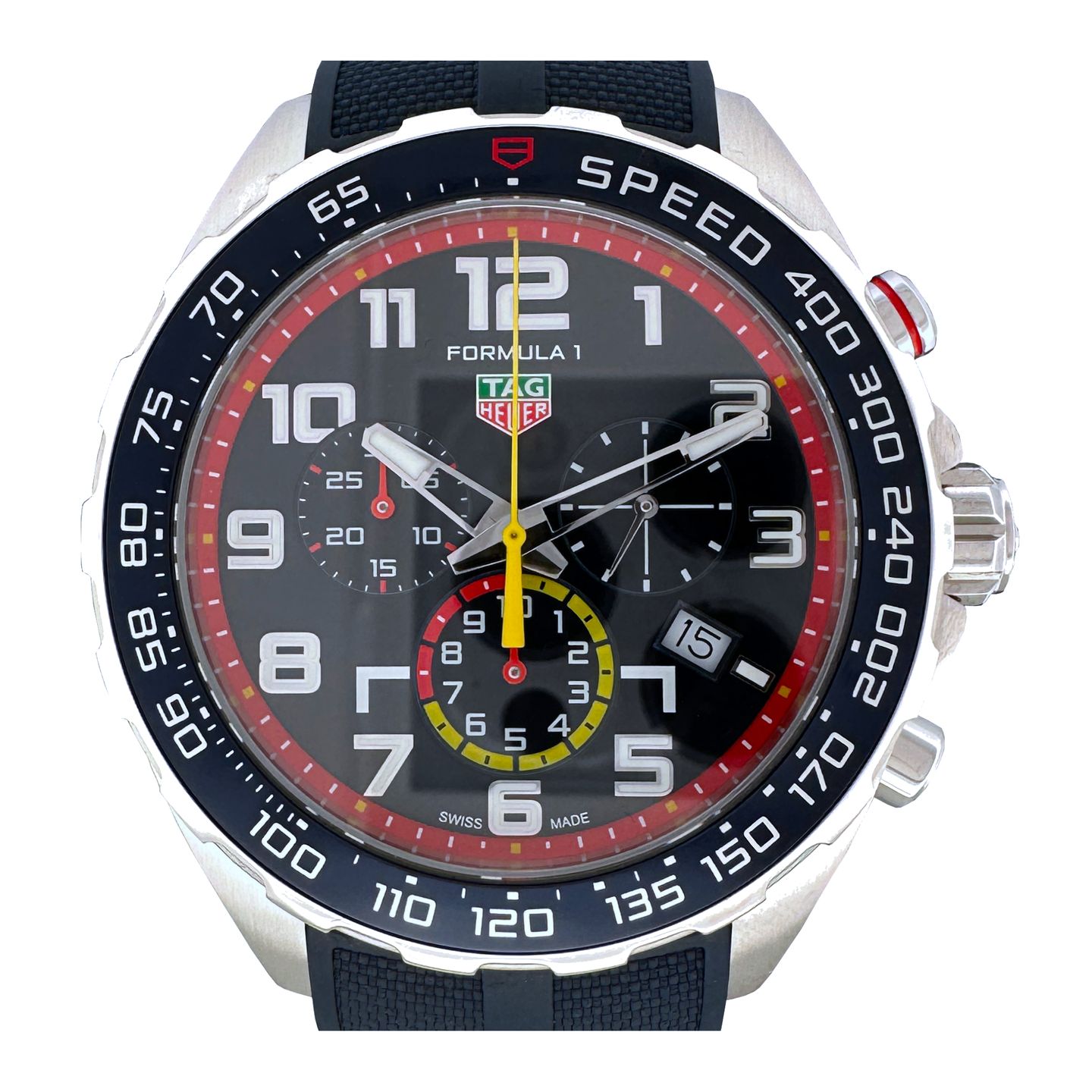 TAG Heuer Formula 1 Quartz CAZ101AL.FT8052 (2022) - Blauw wijzerplaat 43mm Staal (1/8)