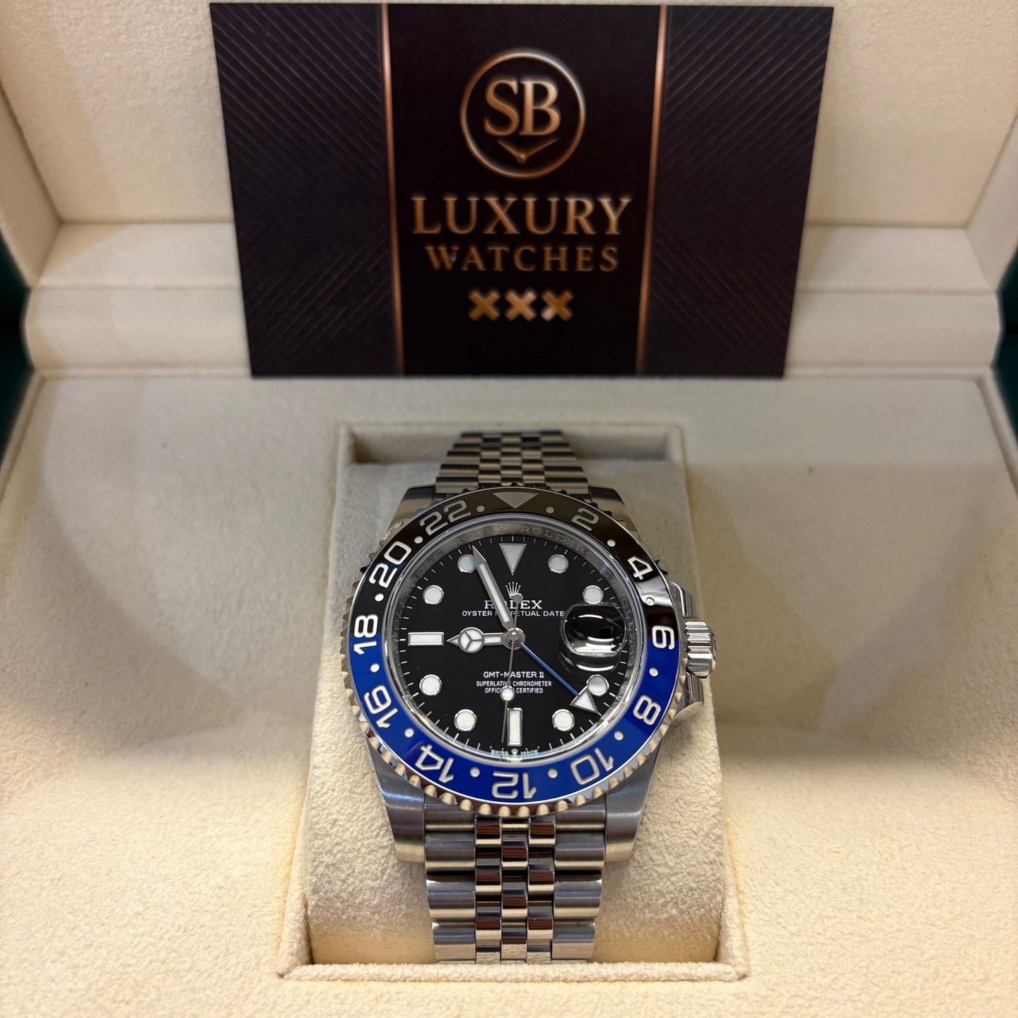 Rolex GMT-Master II 126710BLNR (2025) - Zwart wijzerplaat 40mm Staal (1/5)