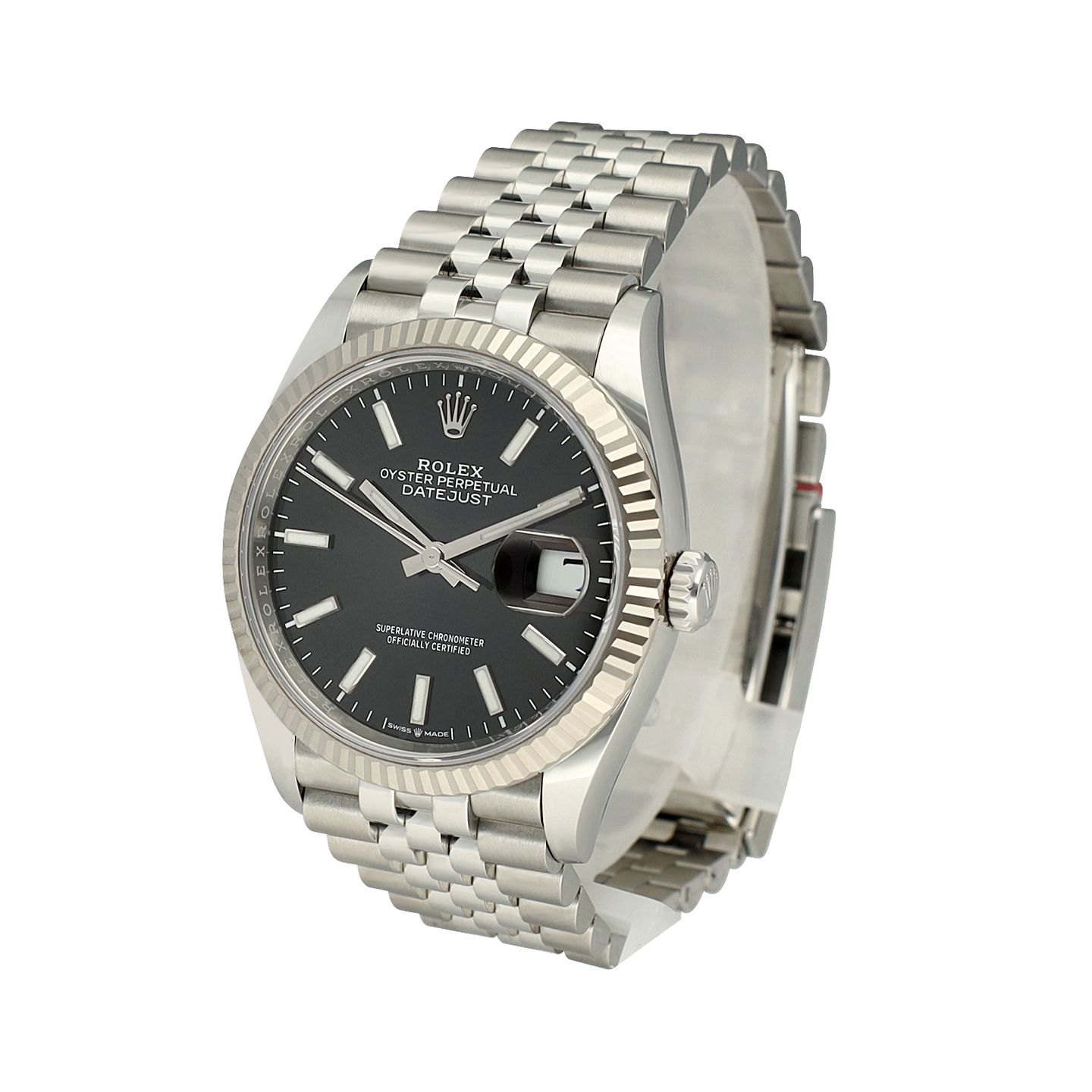 Rolex Datejust 36 126234 (2022) - Zwart wijzerplaat 36mm Staal (5/8)