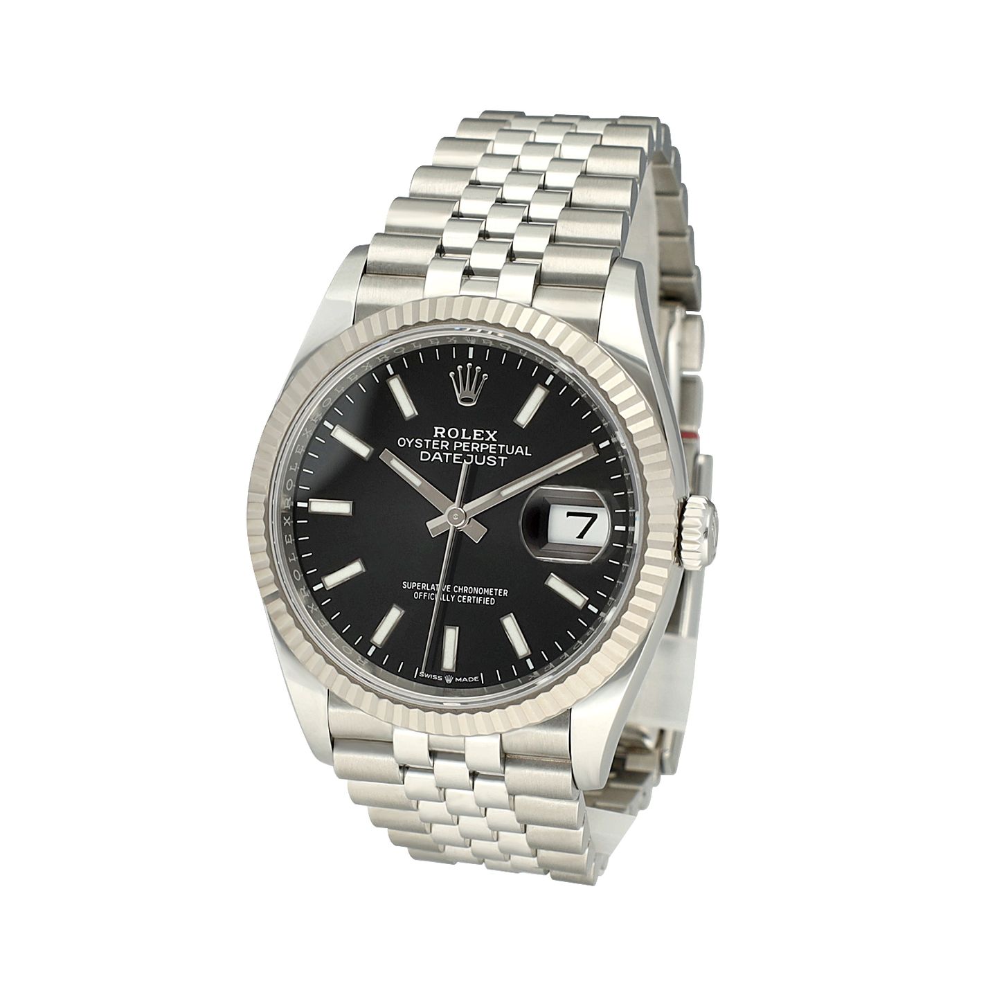 Rolex Datejust 36 126234 (2022) - Black dial 36 mm Steel case (4/8)