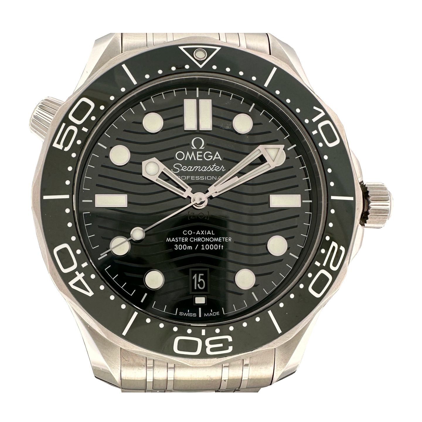 Omega Seamaster Diver 300 M 210.30.42.20.10.001 (2024) - Groen wijzerplaat 42mm Staal (1/8)