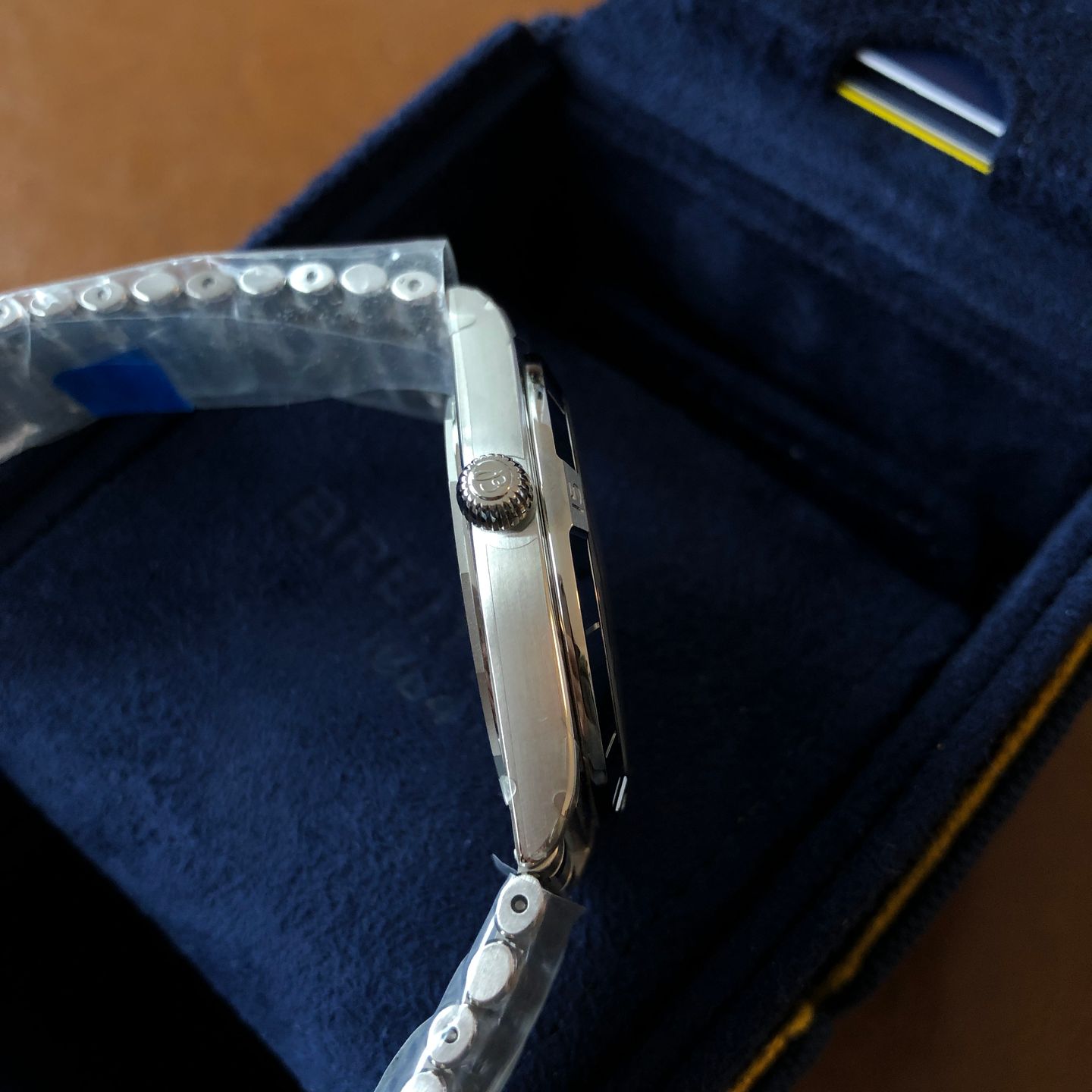 Breitling Chronomat A10380101C1A1 (2022) - Blue dial 36 mm Steel case (6/8)
