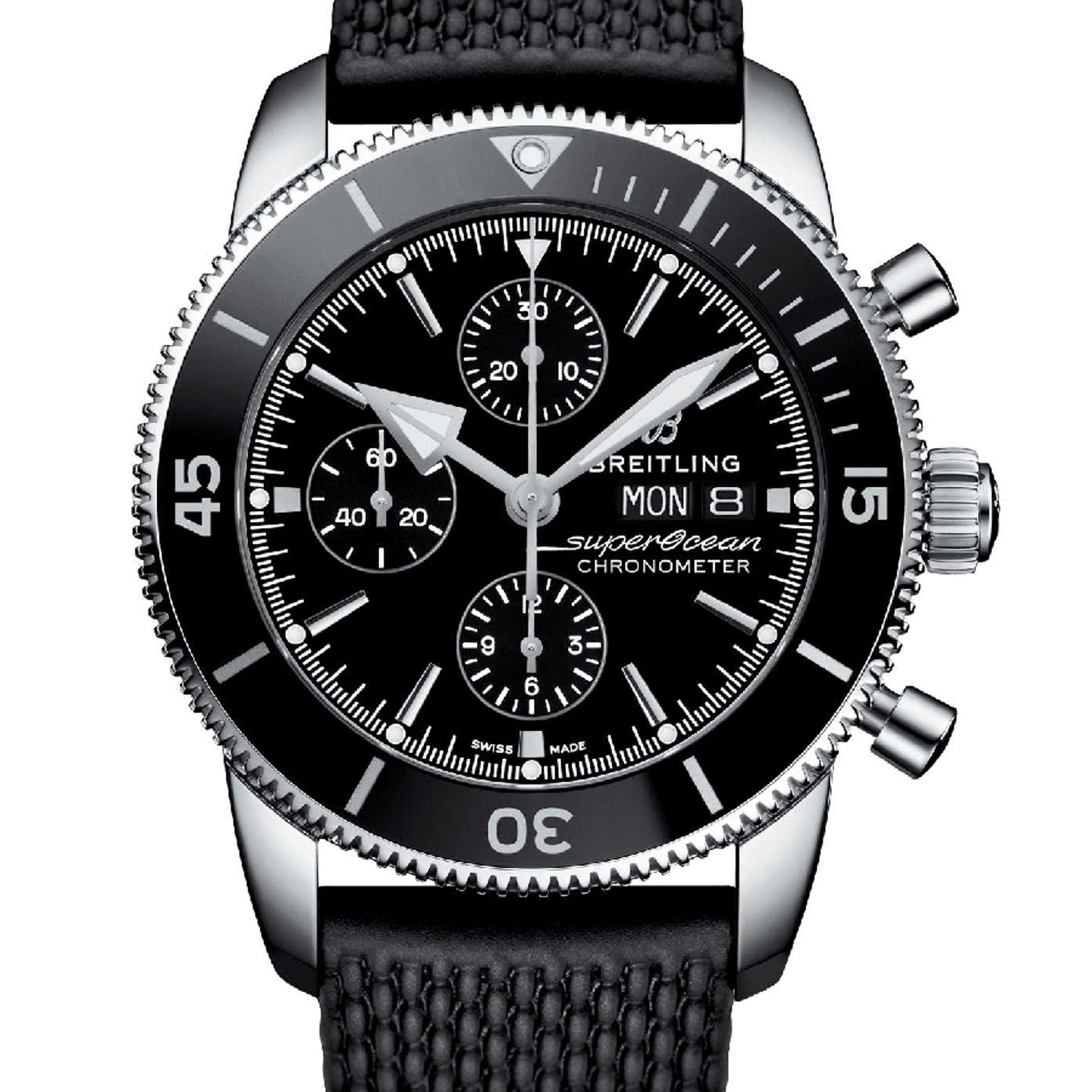 Breitling Superocean Heritage II Chronograph A13313121B1S1 (2022) - Black dial 44 mm Steel case (1/1)