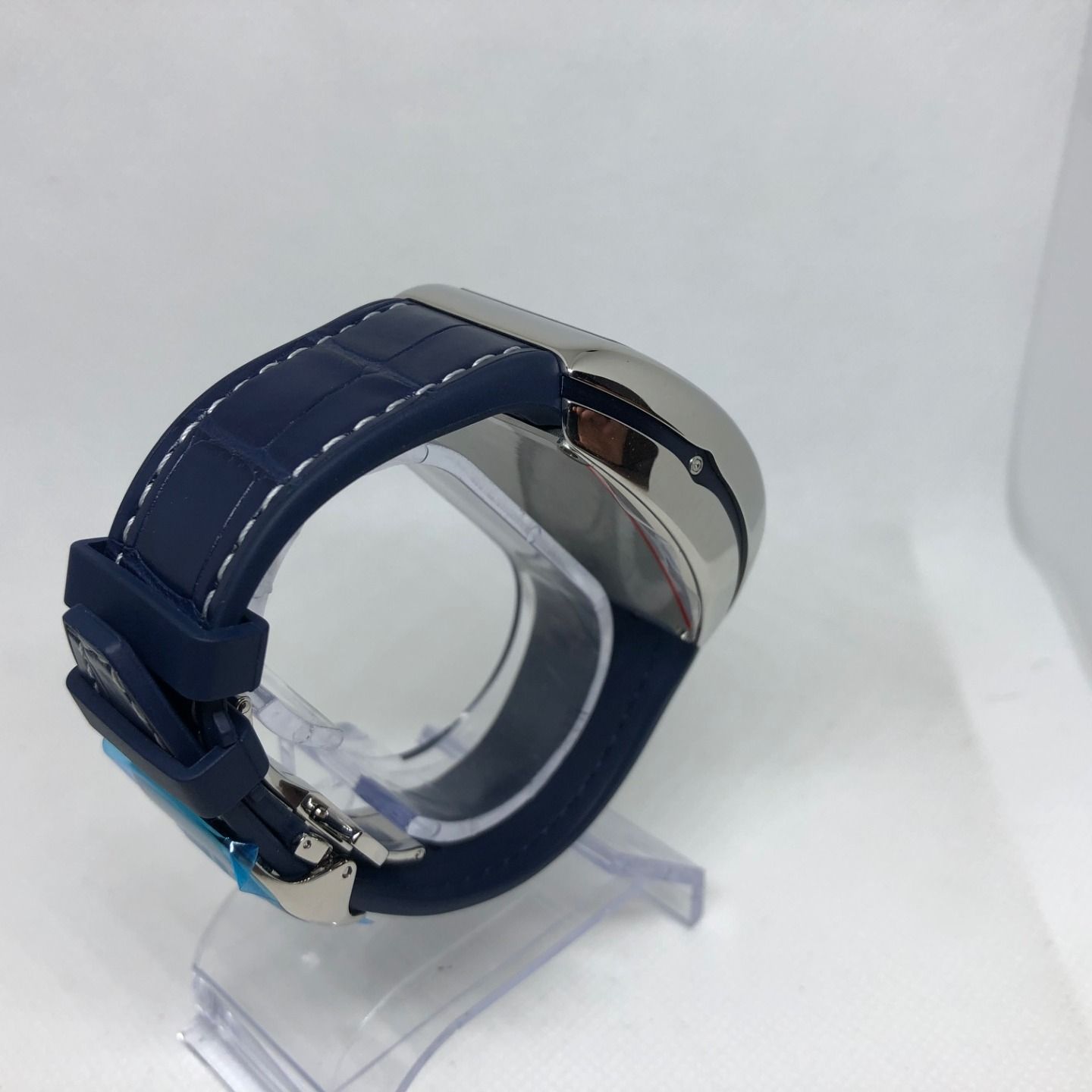Franck Muller Vanguard V 45 CC DT YACHT AC BL (2021) - Blue dial 44 mm Steel case (5/7)