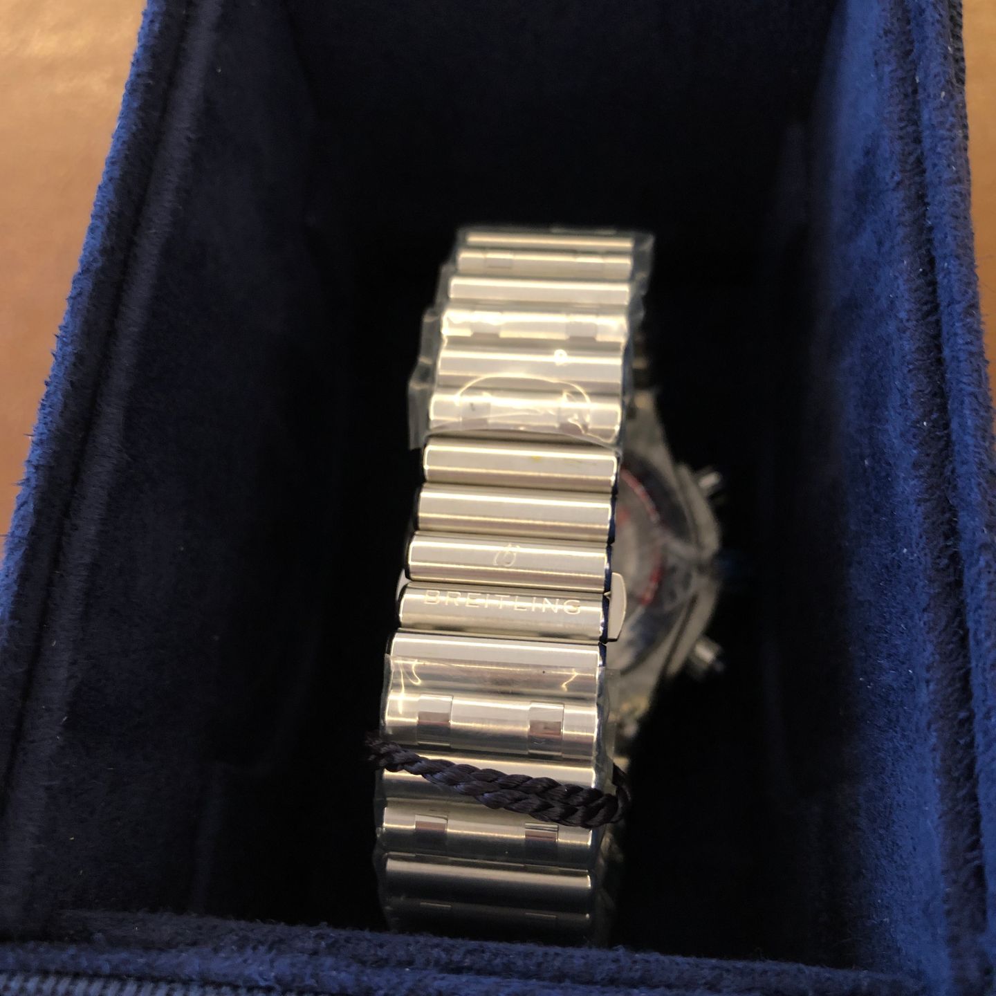 Breitling Chronomat AB0136161C1A1 (2022) - Blue dial 44 mm Steel case (2/7)