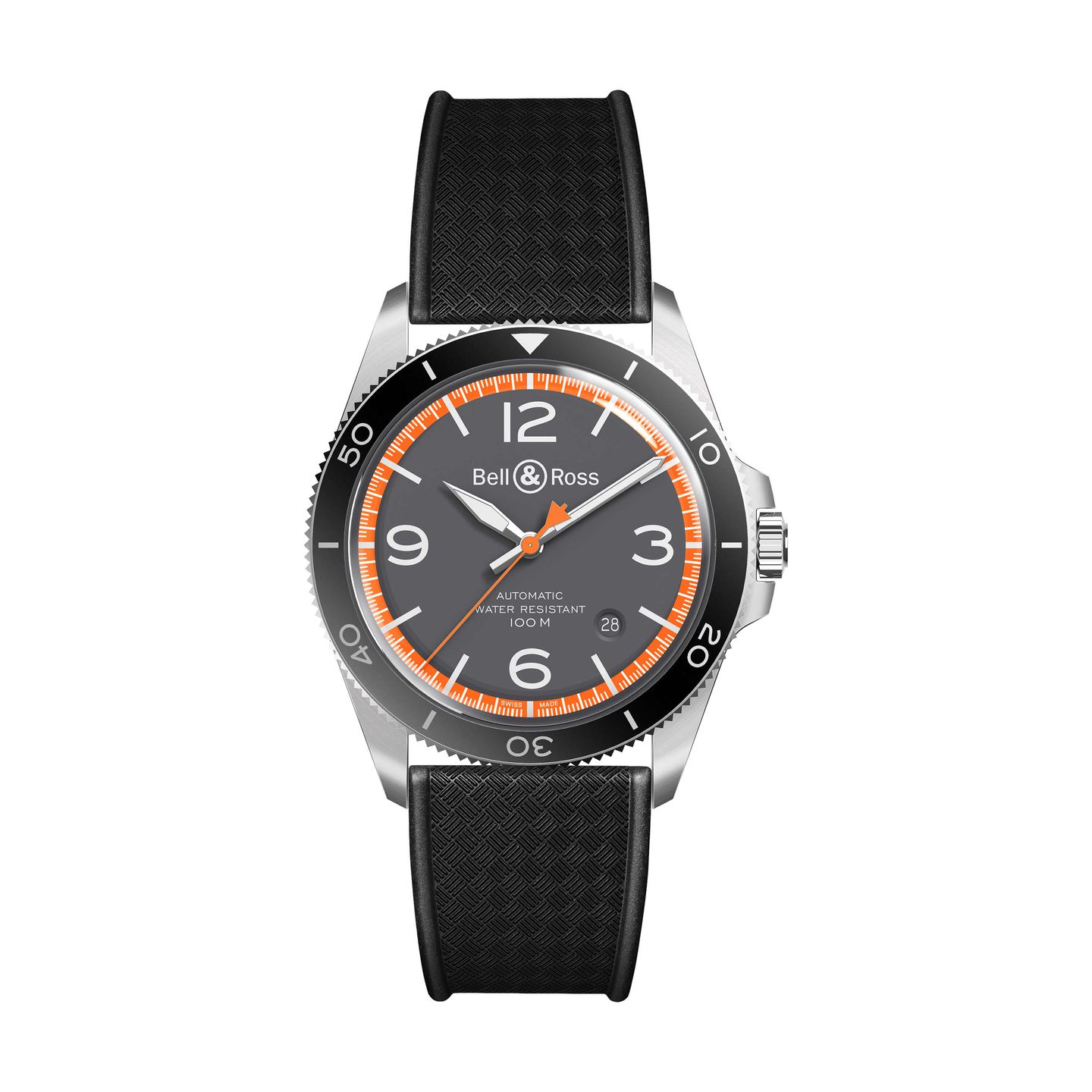 Bell & Ross BR V2 BRV292-ORA-ST/SRB - (1/1)