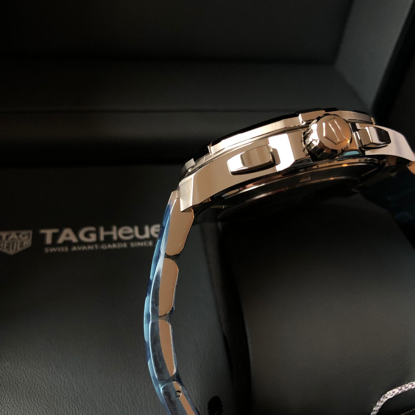 TAG Heuer Aquaracer 300M CAY111A.BA0927 (2022) - Black dial 43 mm Steel case (6/8)