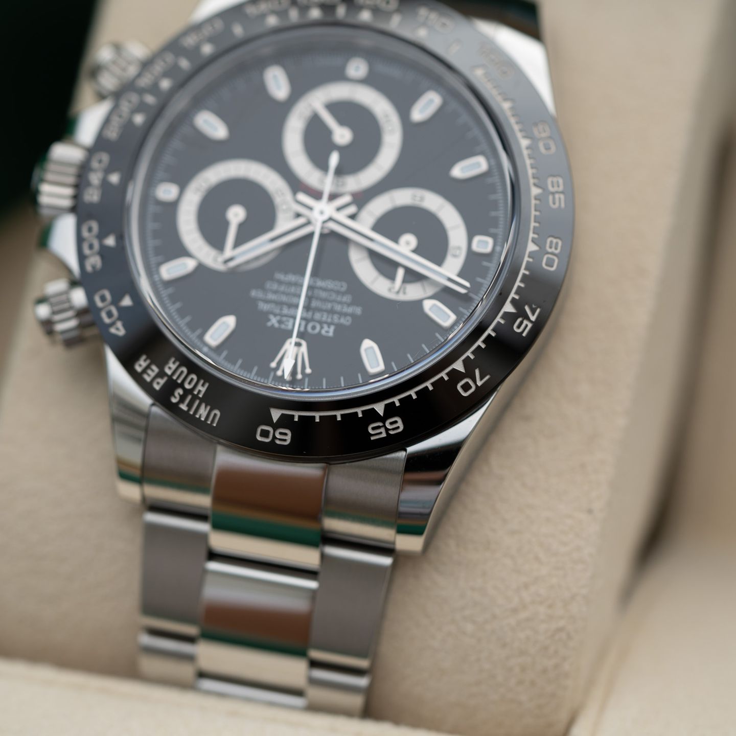 Rolex Daytona 116500LN (2023) - Black dial 40 mm Steel case (4/7)
