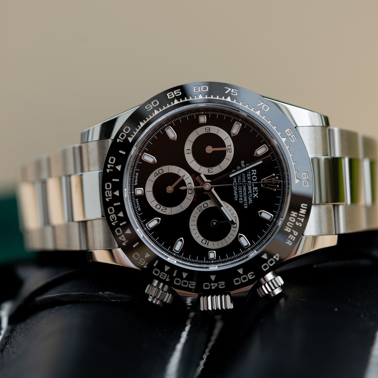 Rolex Daytona 116500LN (2023) - Black dial 40 mm Steel case (1/7)
