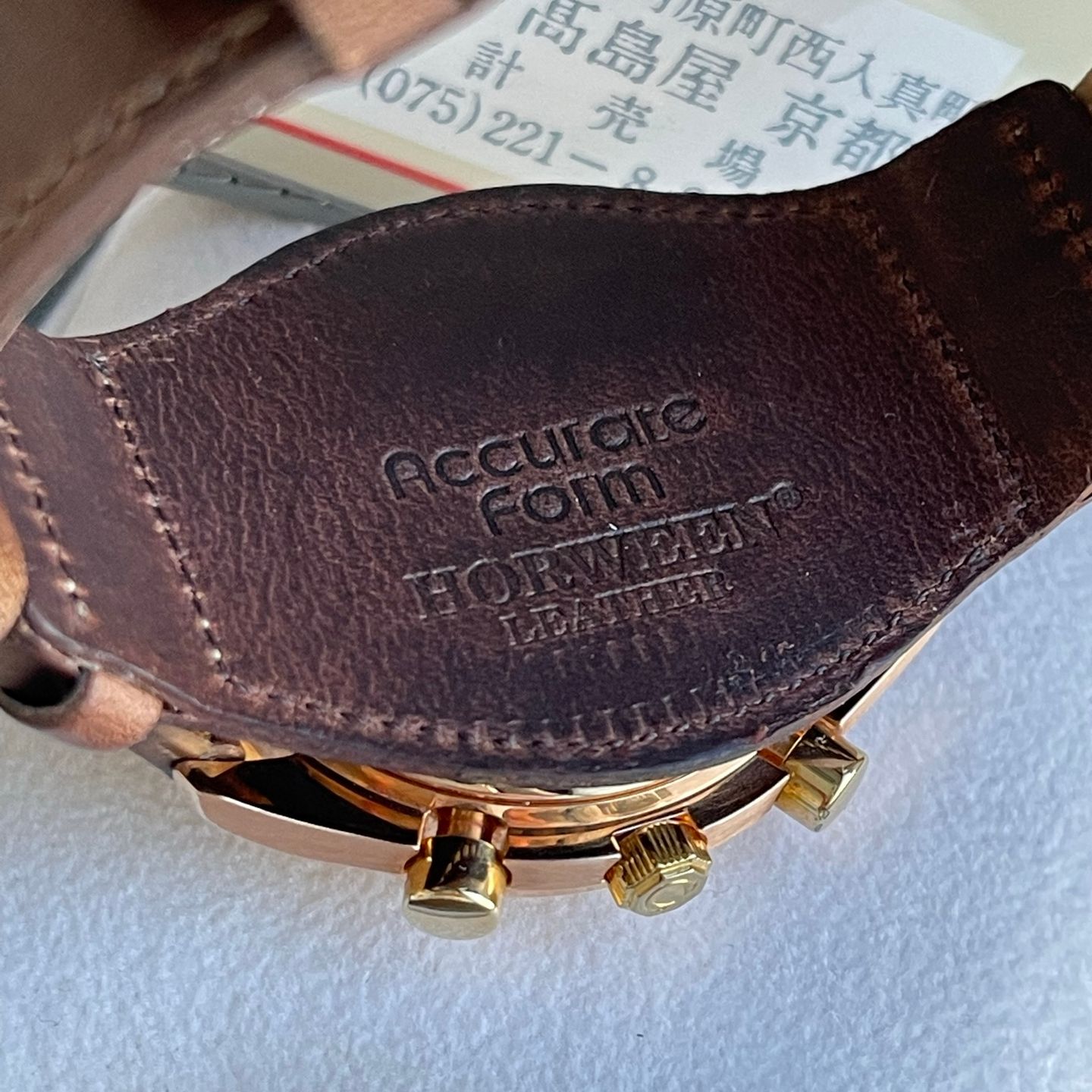 Omega Speedmaster 3616.502 (1993) - Black dial 39 mm Rose Gold case (6/8)