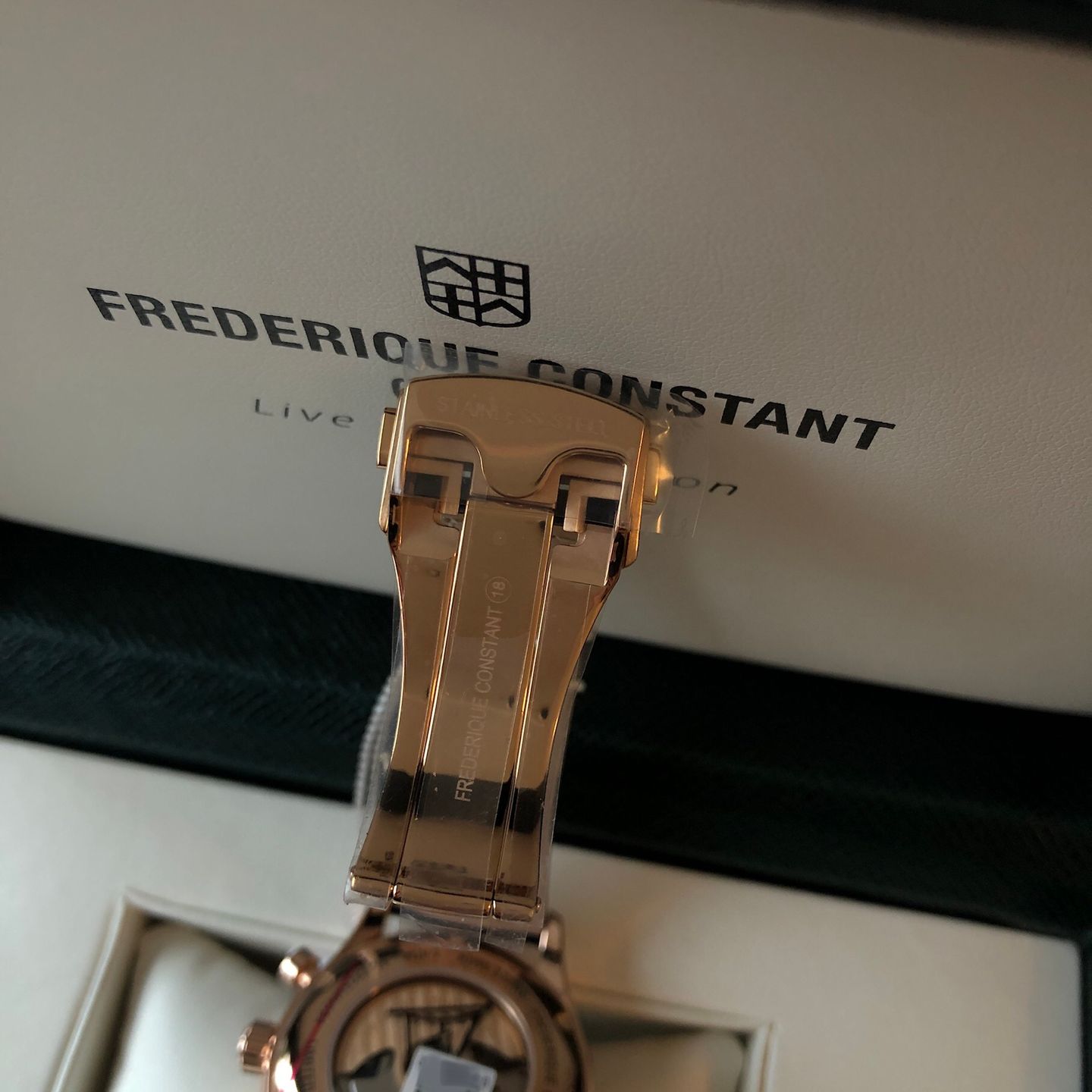 Frederique Constant Runabout Chronograph FC-392RMN5B4 (2022) - Blue dial 42 mm Steel case (7/8)