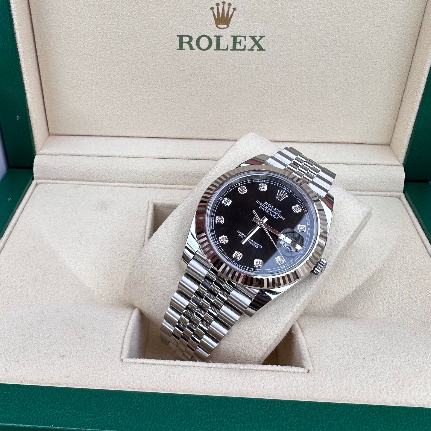 Rolex Datejust 41 126334 (2023) - Black dial 41 mm Steel case (1/5)
