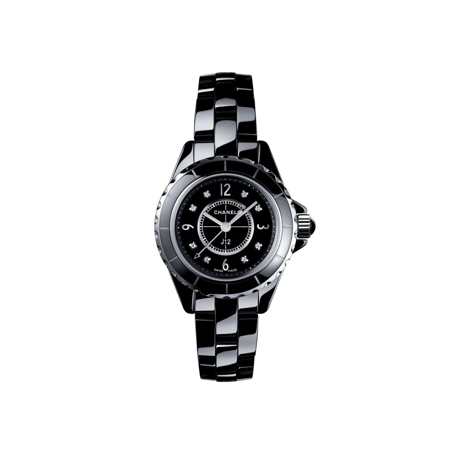 Chanel J12 H2569 (2022) - Black dial 29 mm Ceramic case (1/1)