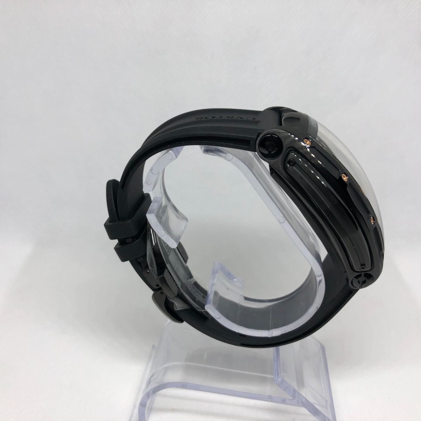 Cvstos Challenge III Chrono CHALLENGE III CHRONO-S Titanium Black White (2021) - Black dial 41 mm Steel case (3/8)