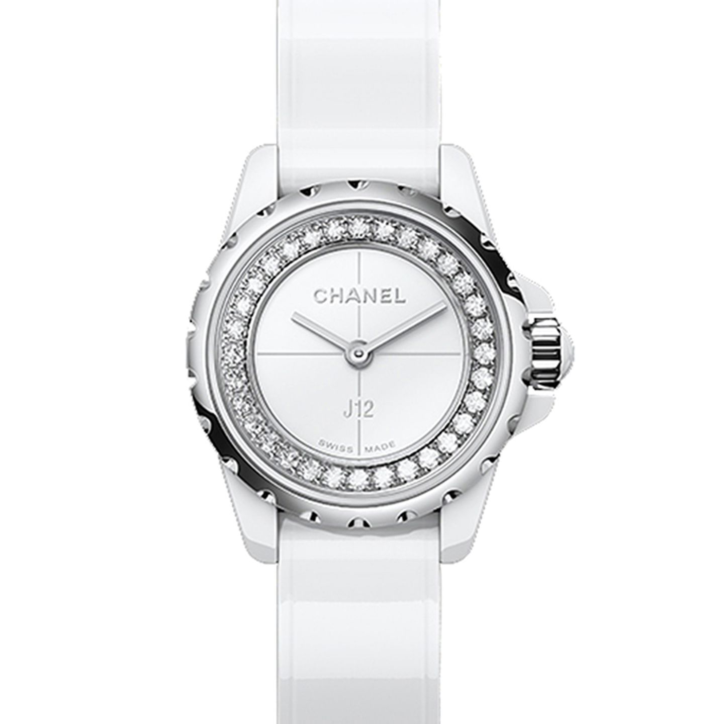 Chanel J12 H4664 (2022) - White dial 19 mm Steel case (1/1)