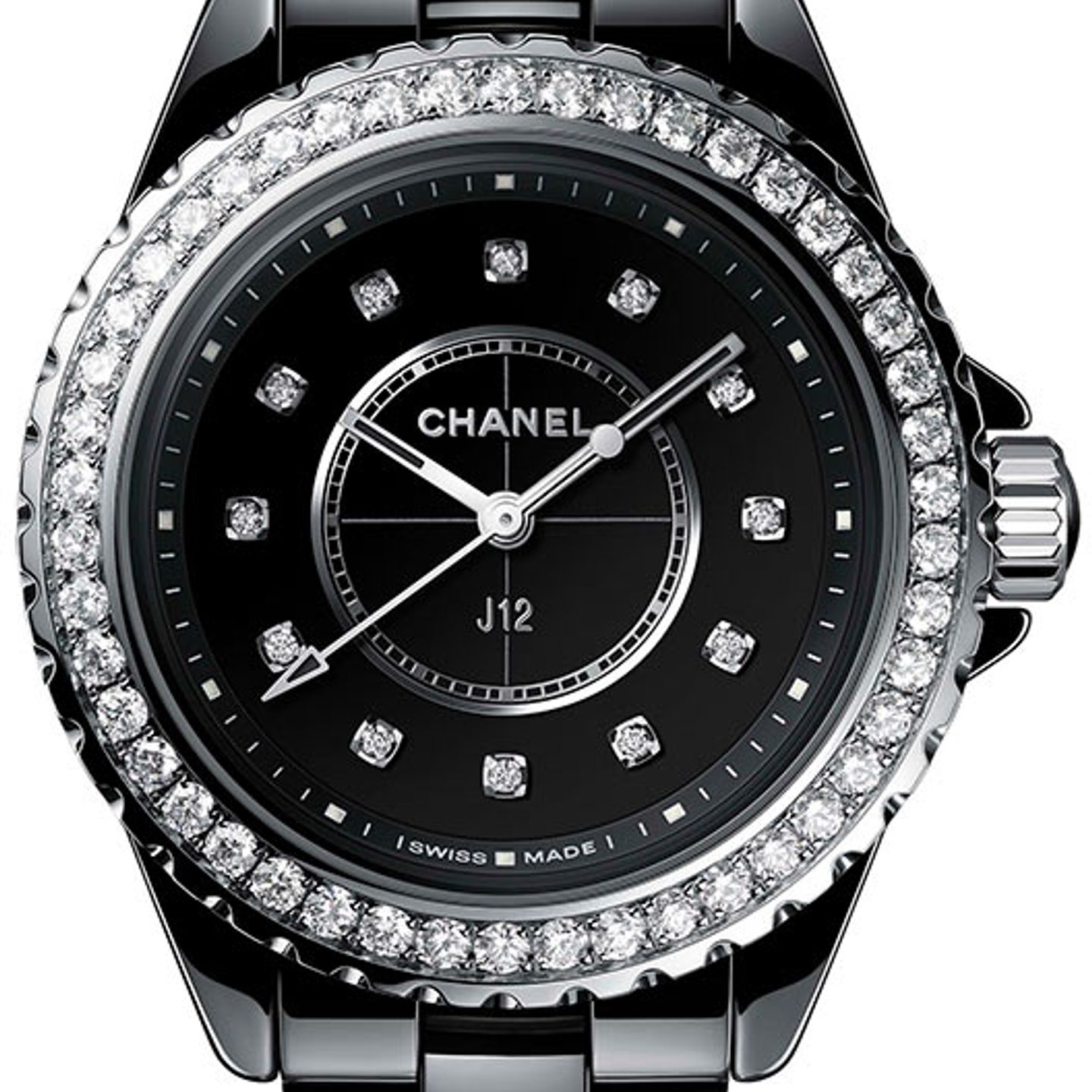 Chanel J12 H6419 (2022) - Black dial 13 mm Ceramic case (1/1)