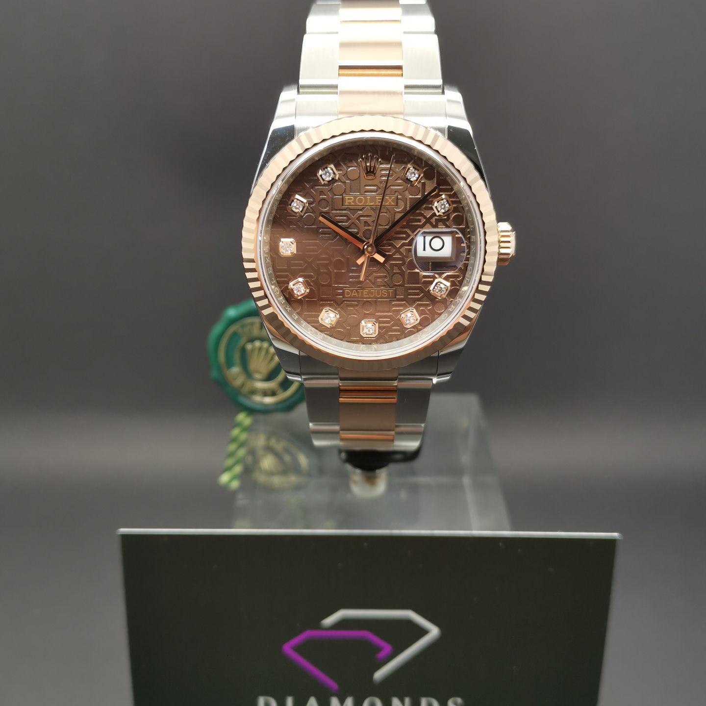 Rolex Datejust 36 126231 (2022) - Brown dial 36 mm Steel case (6/8)