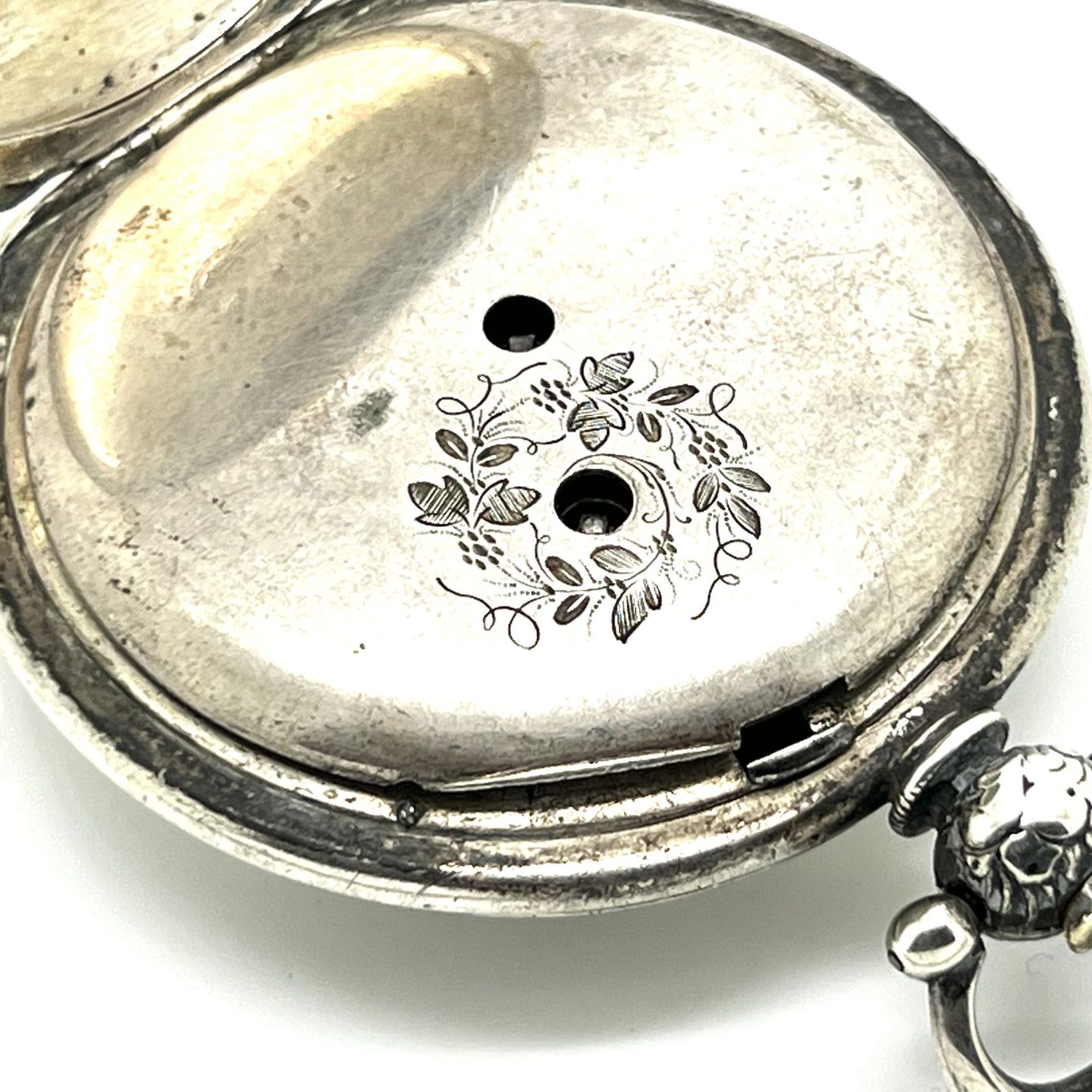Longines Pocket watch unknown (Onbekend (willekeurig serienummer)) - Wit wijzerplaat 54mm Zilver (3/6)