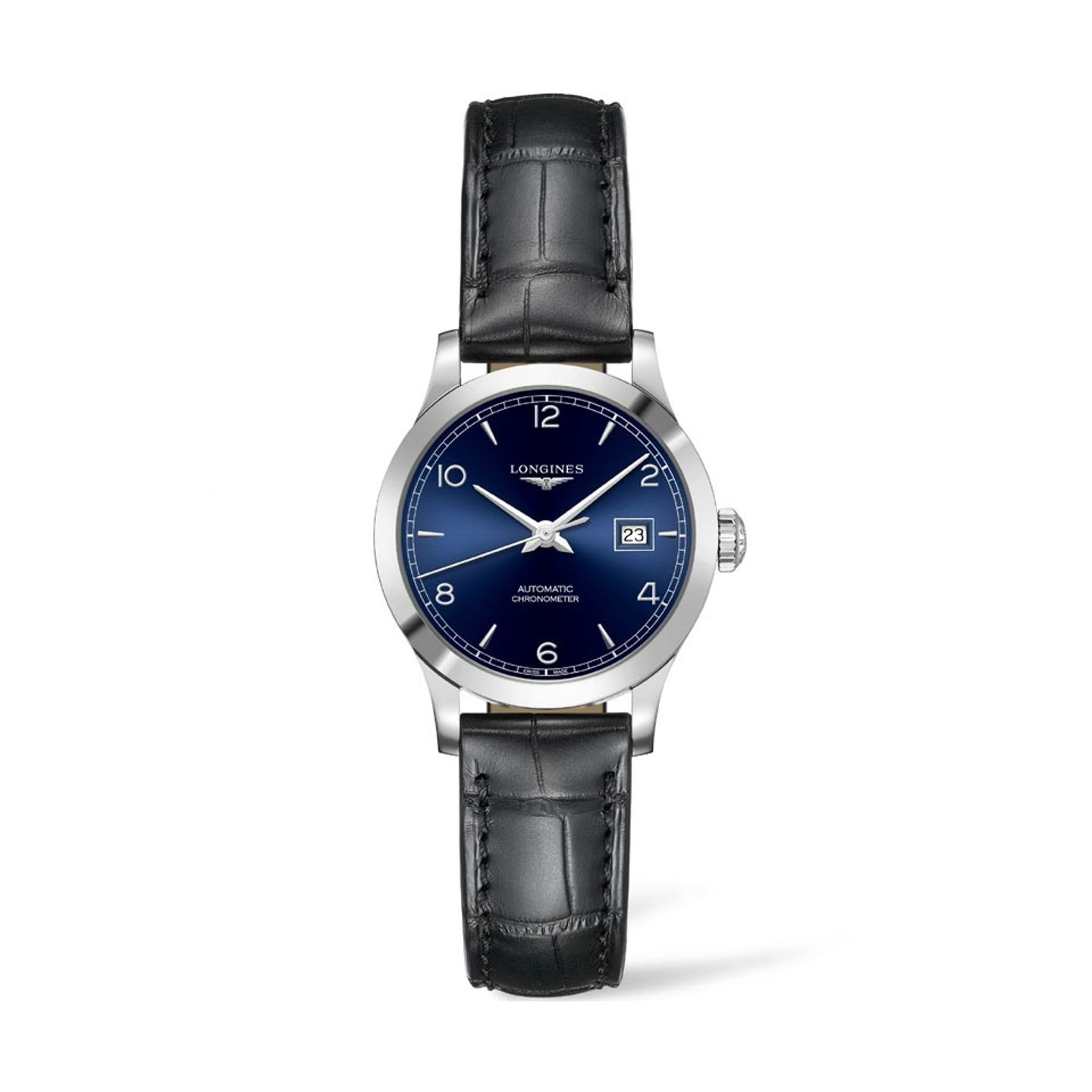 Longines Record L23214962 (2022) - Blue dial 30 mm Steel case (1/1)