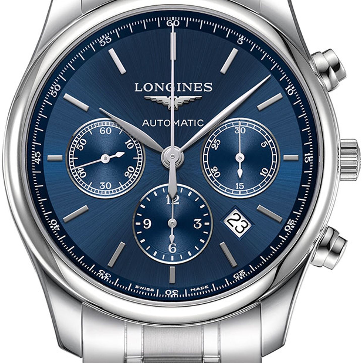 Longines Master Collection L2.759.4.92.6 (2022) - Blue dial 42 mm Steel case (1/1)