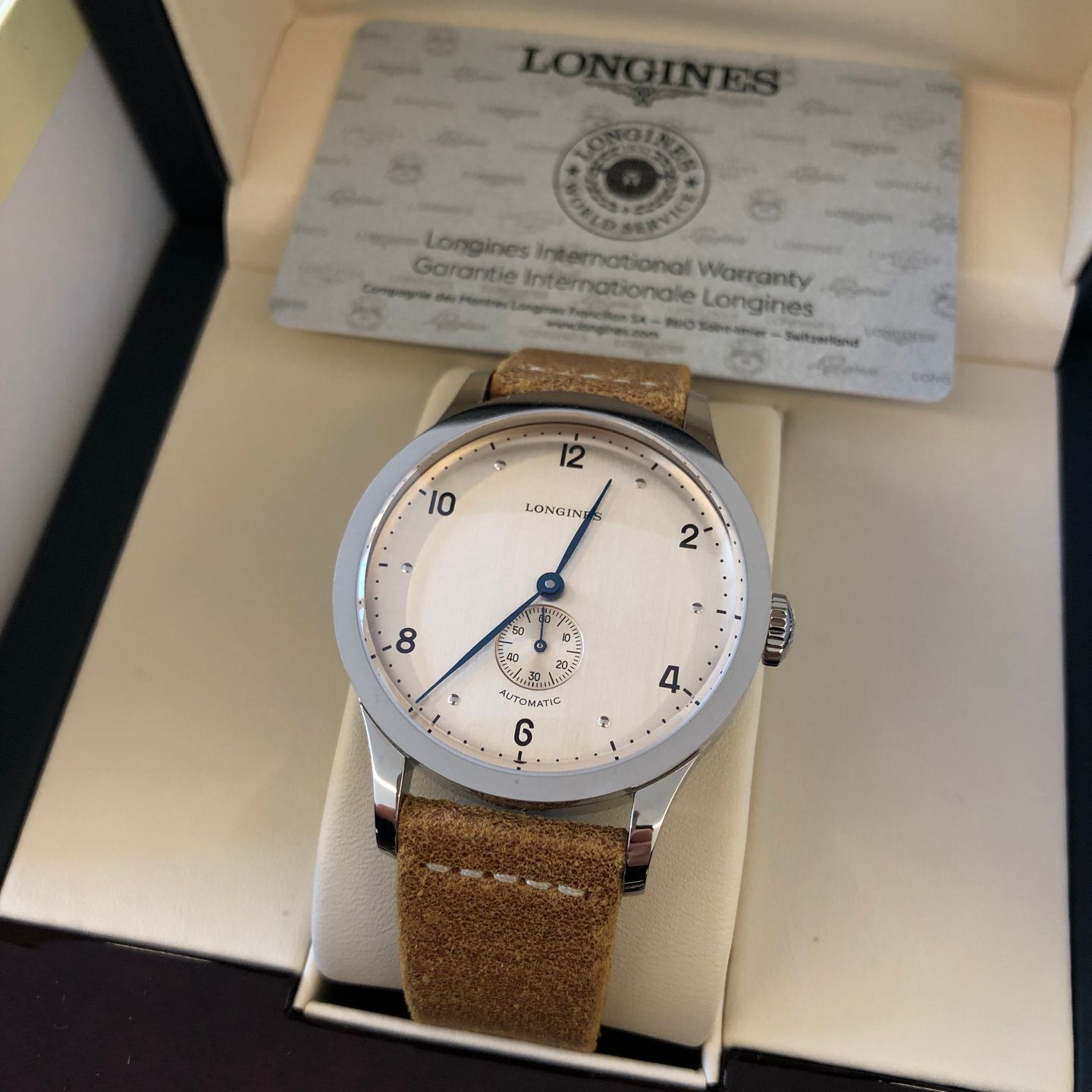 Longines Heritage L2.813.4.66.0 (2022) - Champagne dial 40 mm Steel case (8/8)