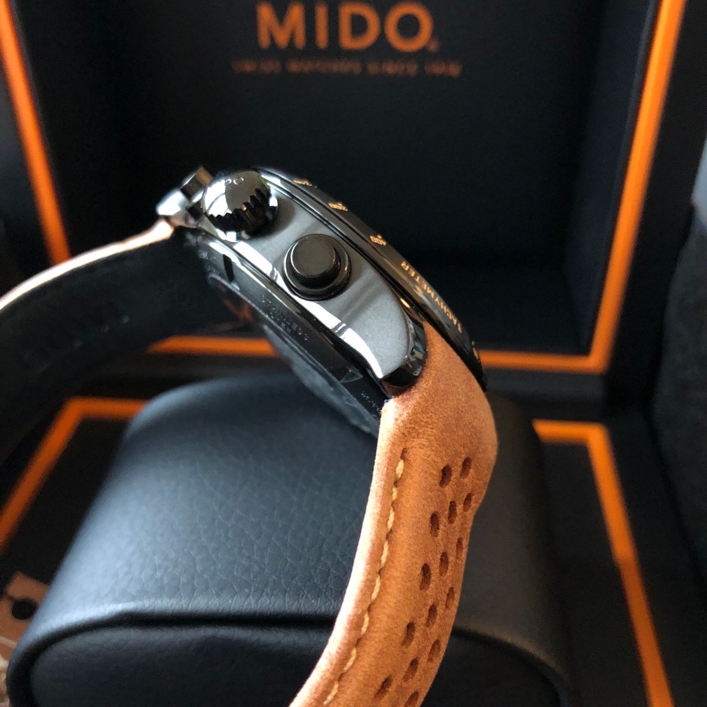 Mido Multifort Chronograph M025.627.36.061.10 (2022) - Grey dial 44 mm Steel case (2/8)