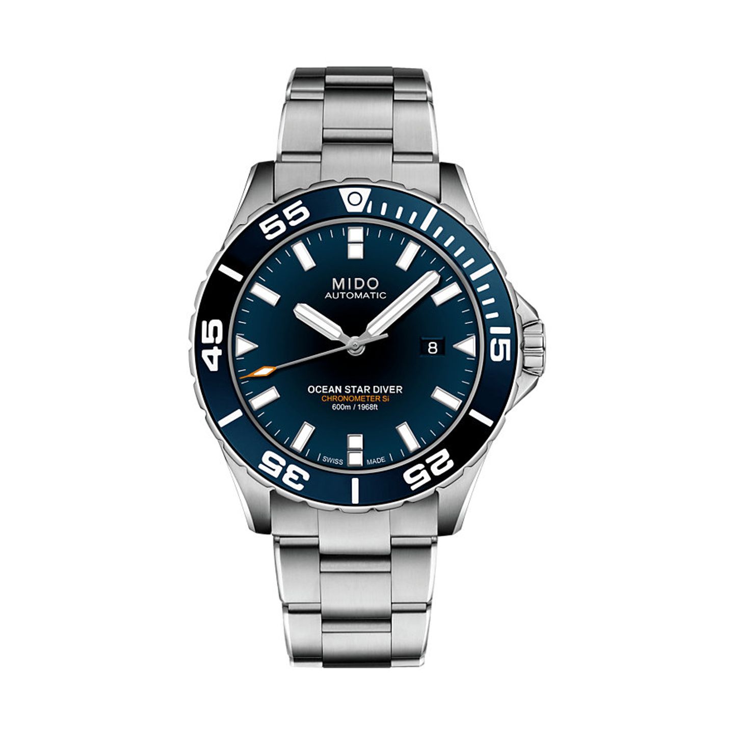 Mido Star Diver 600 M026.608.11.041.01 (2022) - Blue dial 44 mm Steel case (1/1)