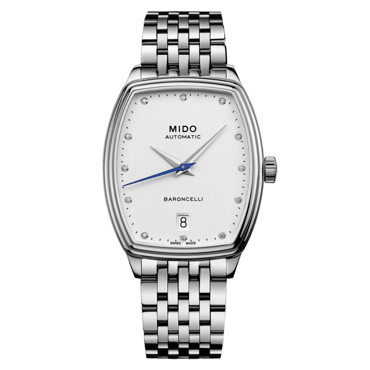 Mido Baroncelli M0413071101600 (2022) - White dial 35 mm Steel case (1/1)