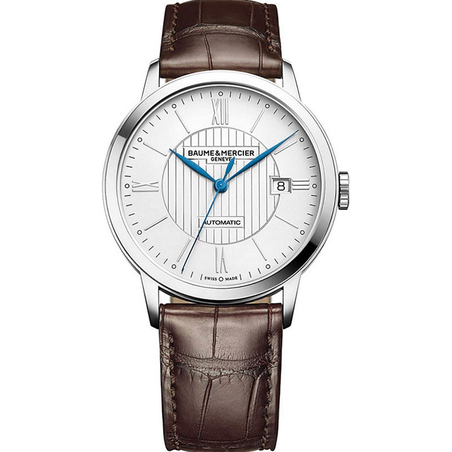 Baume & Mercier Classima M0A10214 (2022) - Zilver wijzerplaat 40mm Staal (1/8)