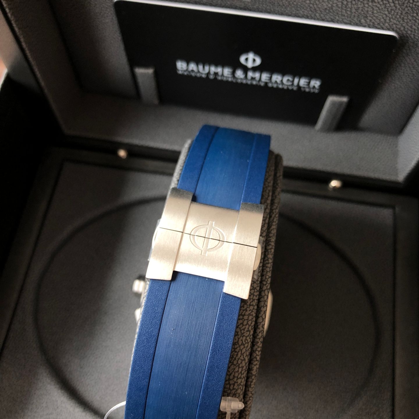 Baume & Mercier Riviera M0A10623 (2022) - Blue dial 43 mm Steel case (2/8)